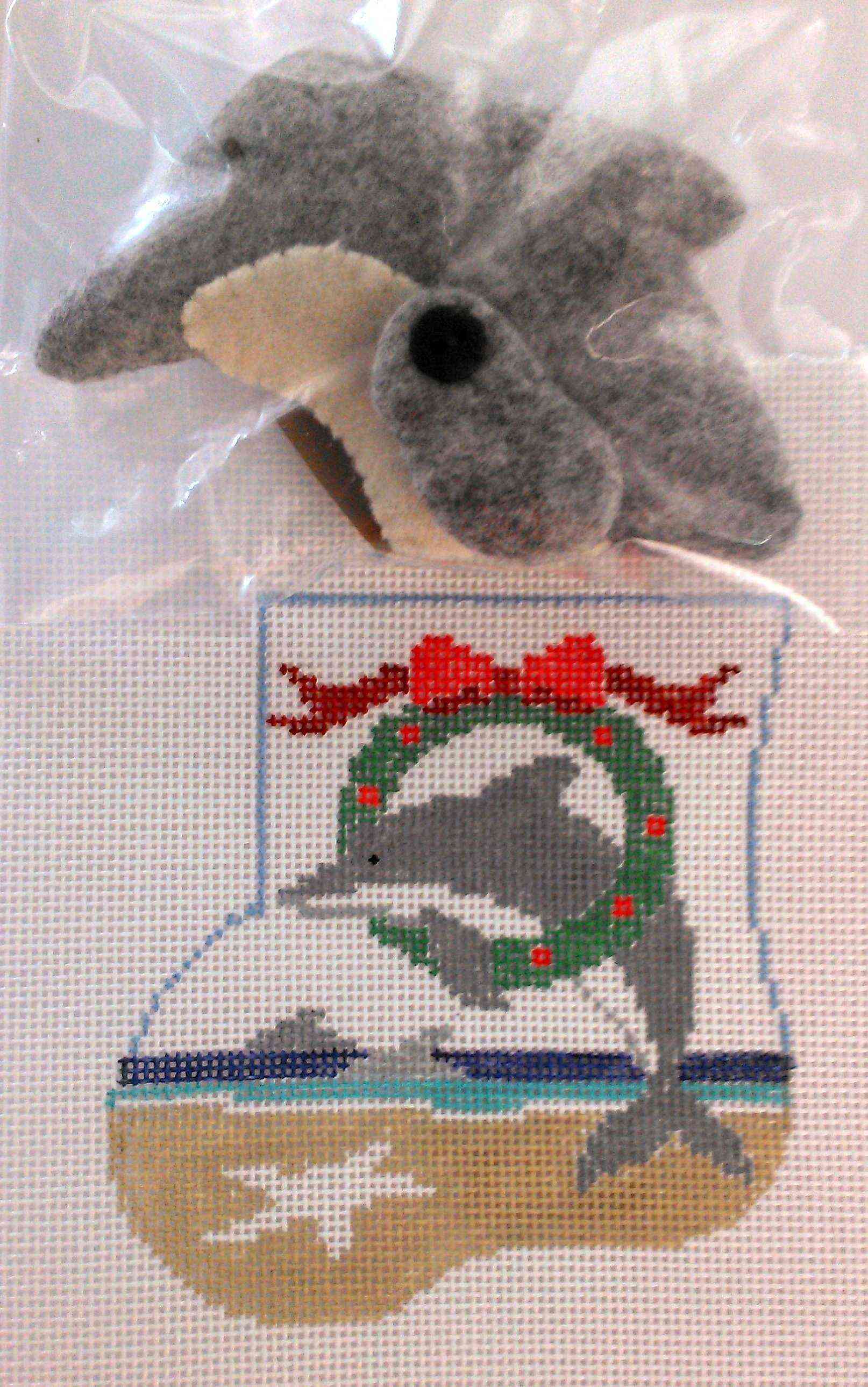 Mini-sock with Insert - Dolphin with Dolphin