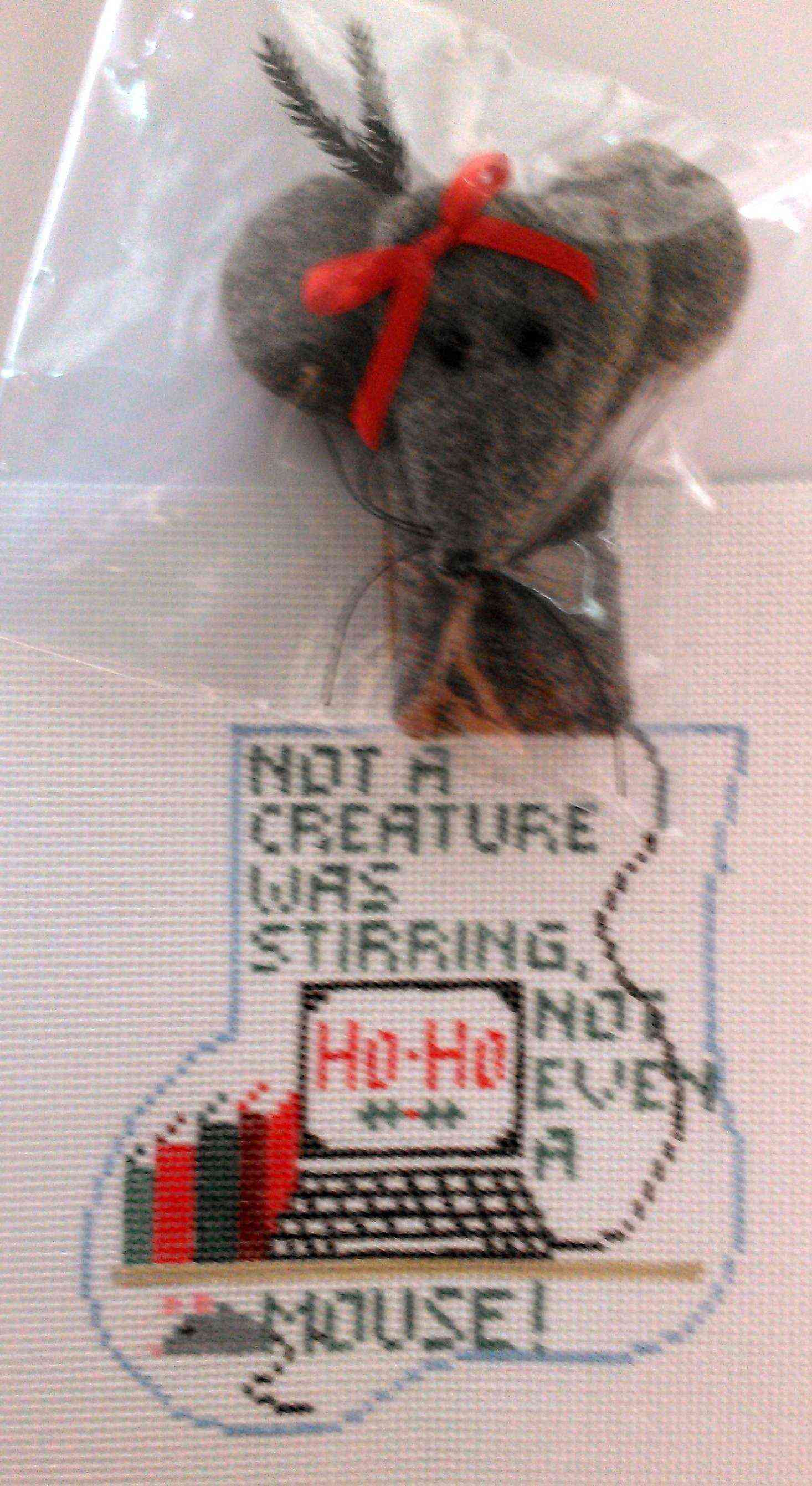 Mini-sock with Insert - Computer with Mouse