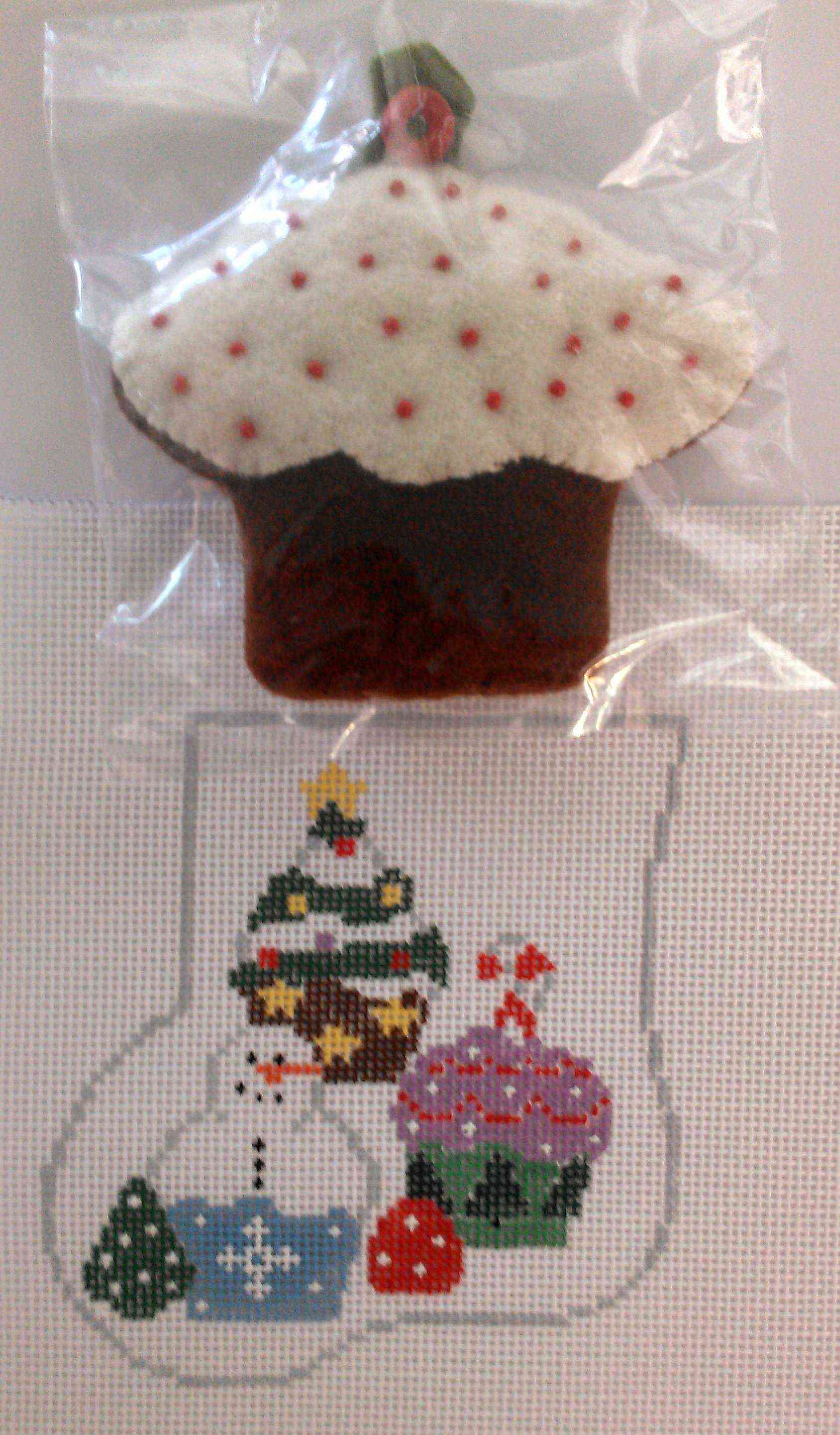Mini-sock with Insert - Cupcakes with Cupcake