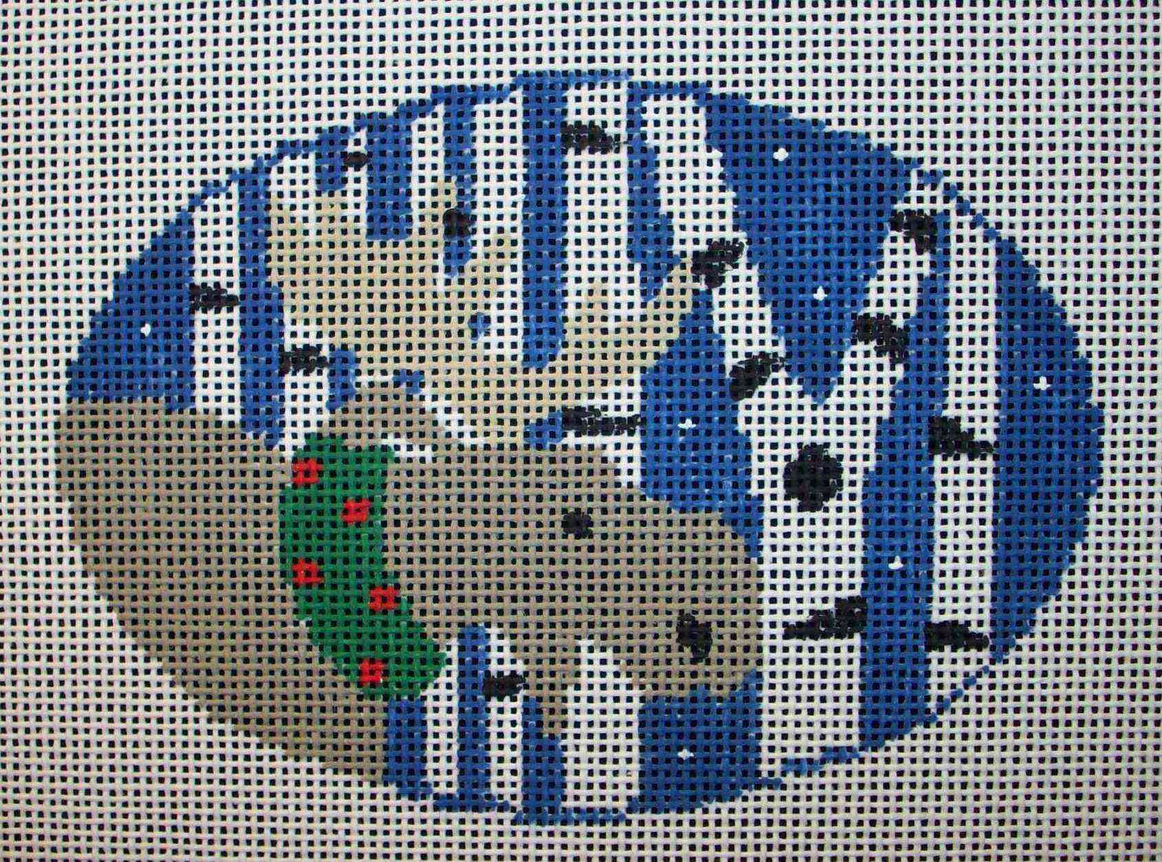 Oval - Moose in Birch Trees