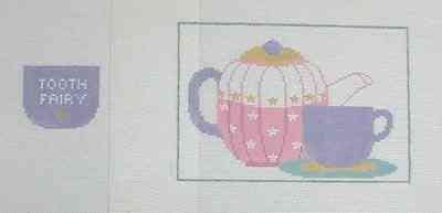 Tooth Fairy Pillow - Tea Party