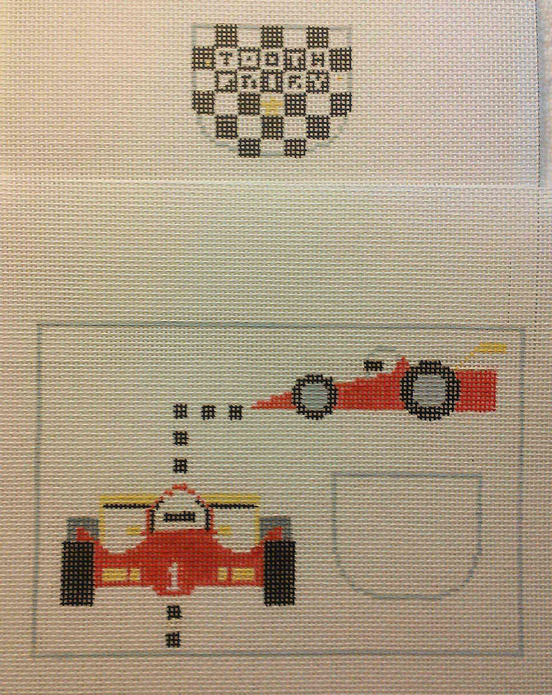 Tooth Fairy Pillow - Race Car