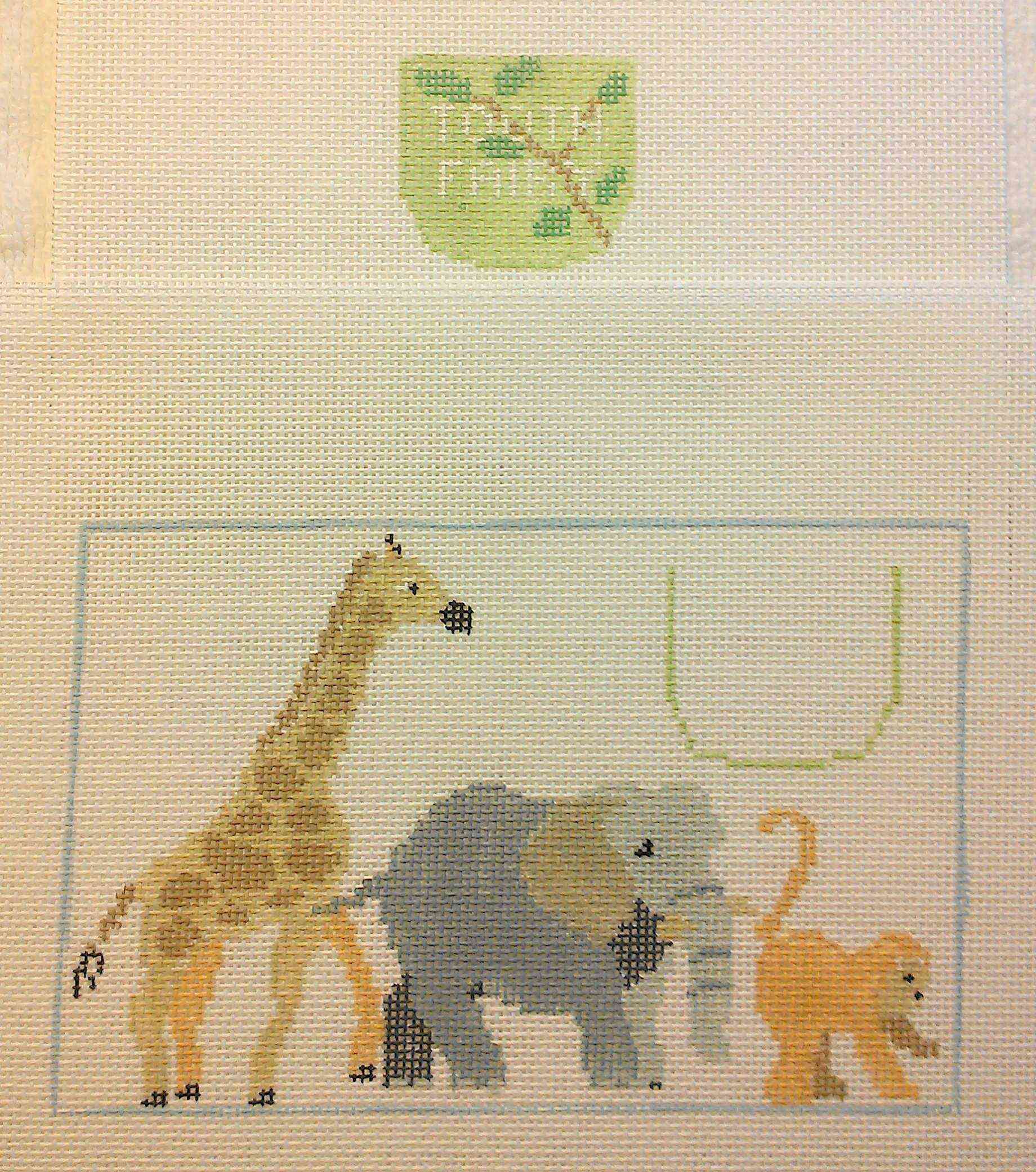 Tooth Fairy Pillow - Jungle Animals