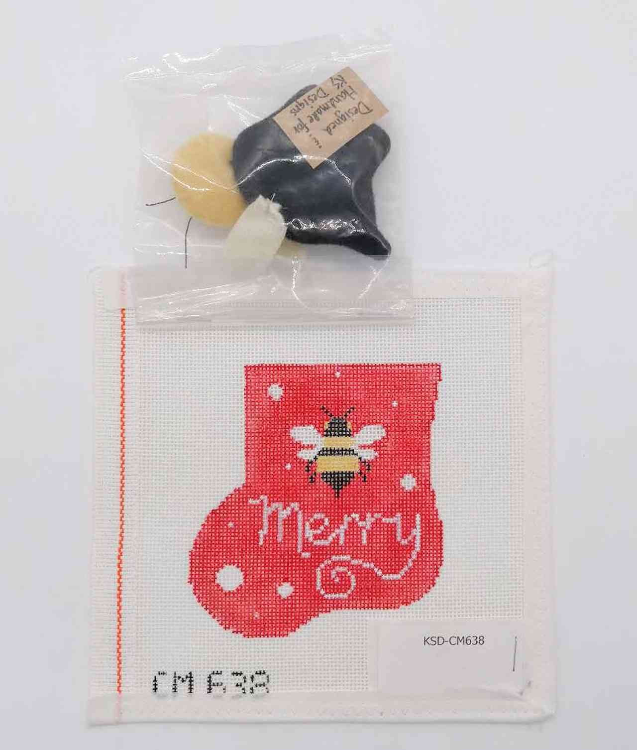 Mini-sock with Insert - Bee