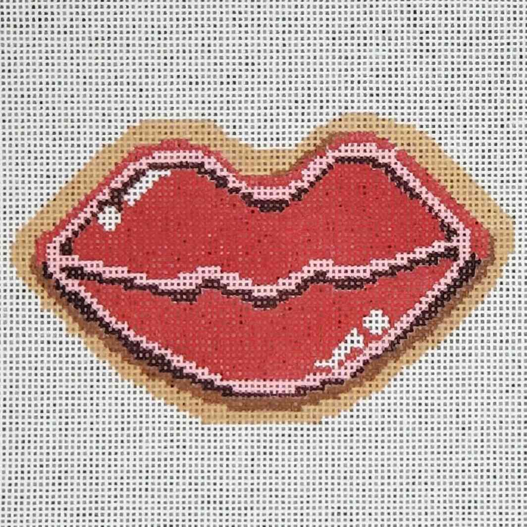 Lips Bargello Lips Cookie