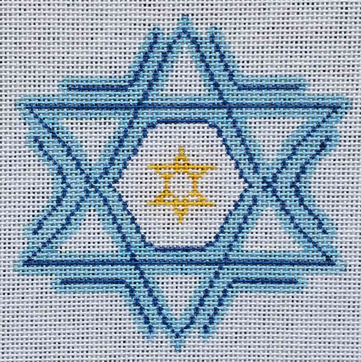 Hanukkah Snowflake