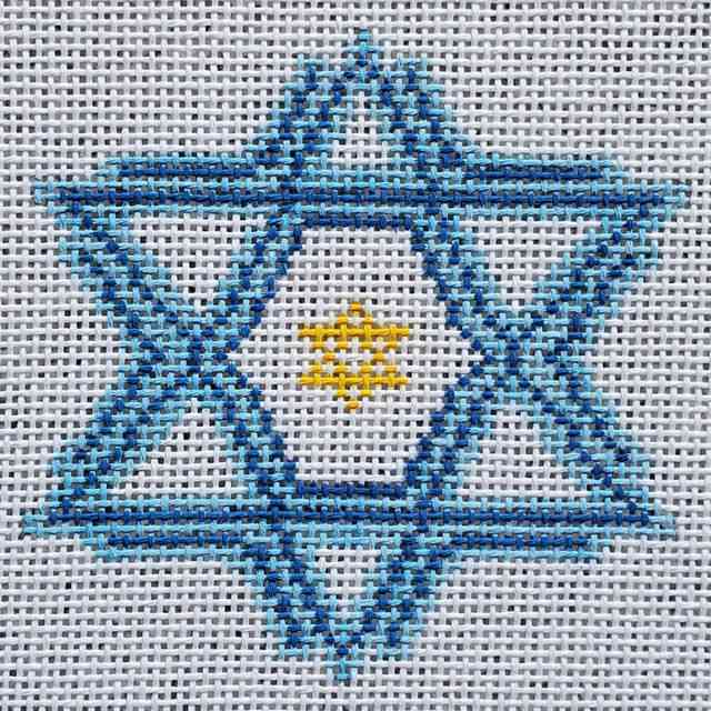 Hanukkah Snowflake
