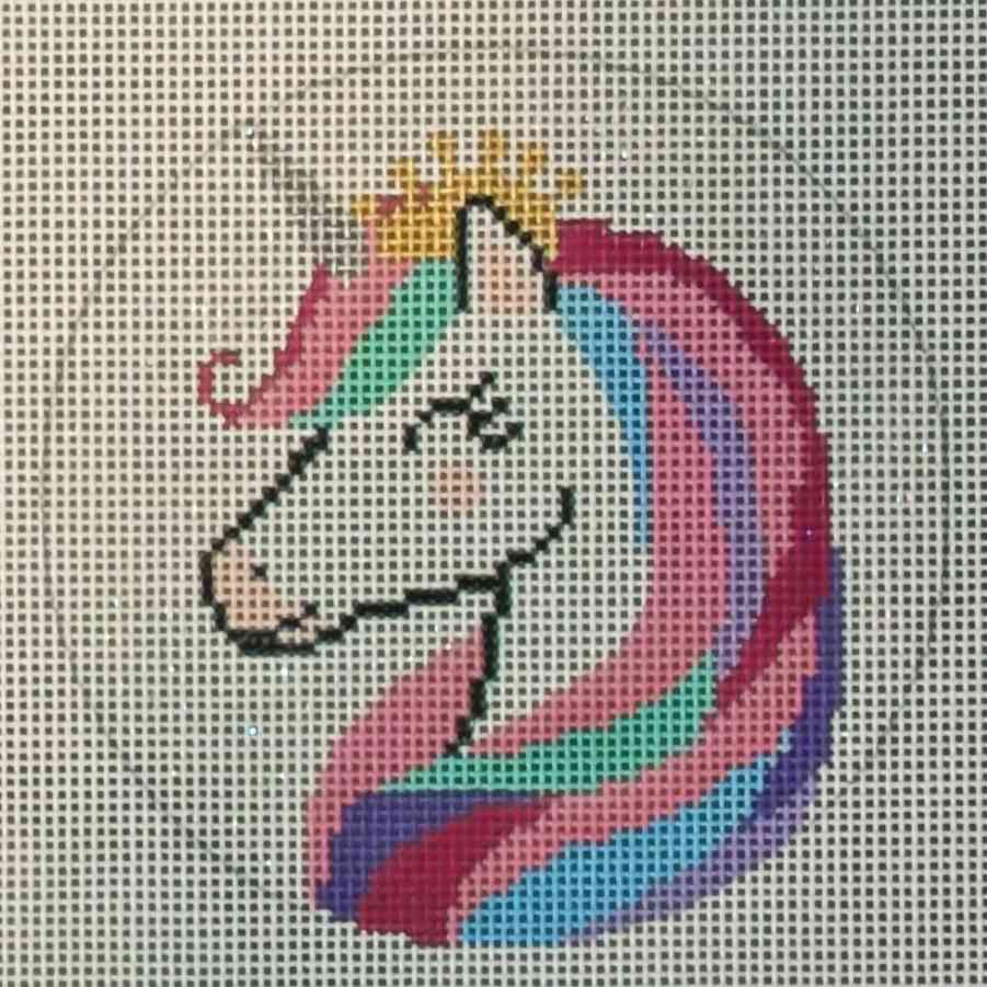 Unicorn 1 Glittery Round