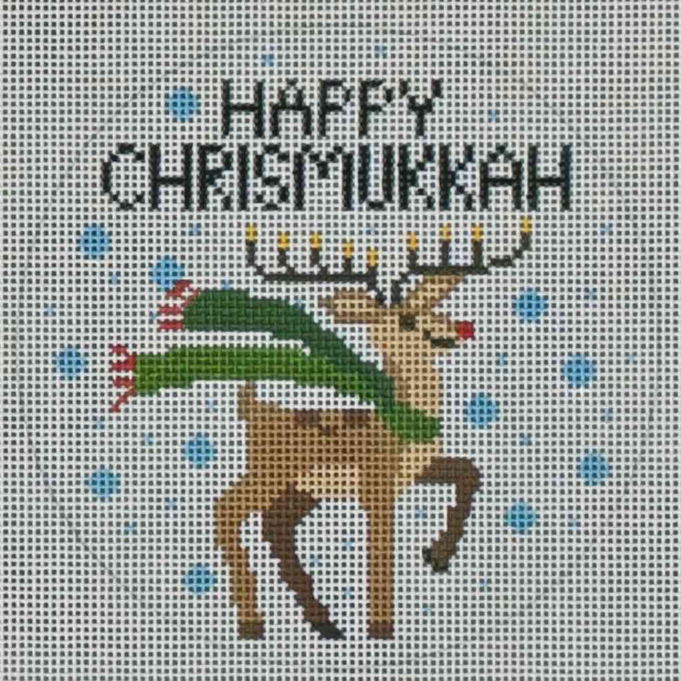 Happy Chrismukkah Reindeer