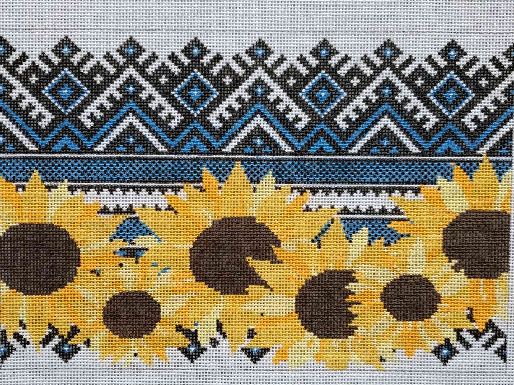 Slava Ukraine Sunflower