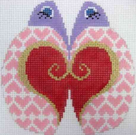 Petite Lady Bug - Large Heart