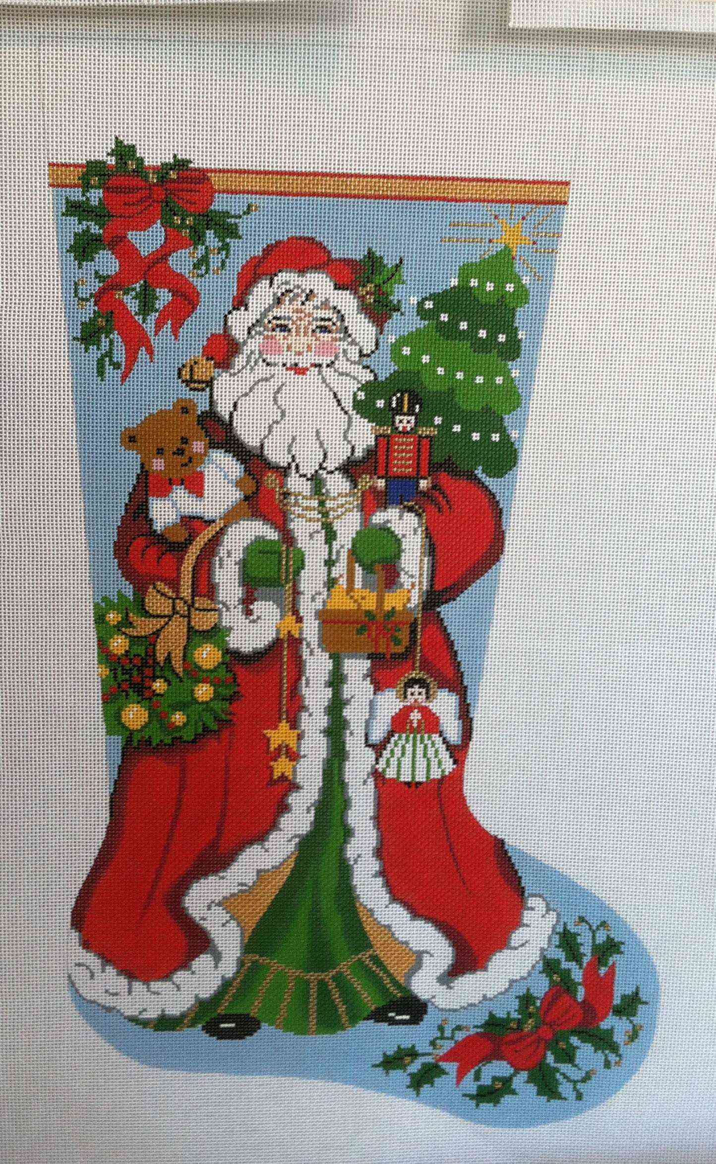 Stocking - Happy Santa