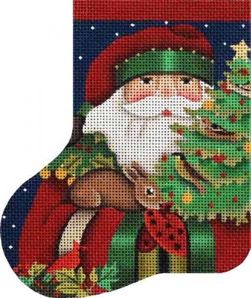 FOREST SANTA MINI-SOCK