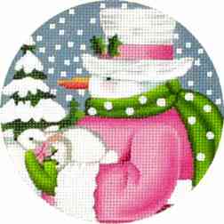 PINK SNOWMAN