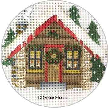 Wildwood Ornament - Cabin