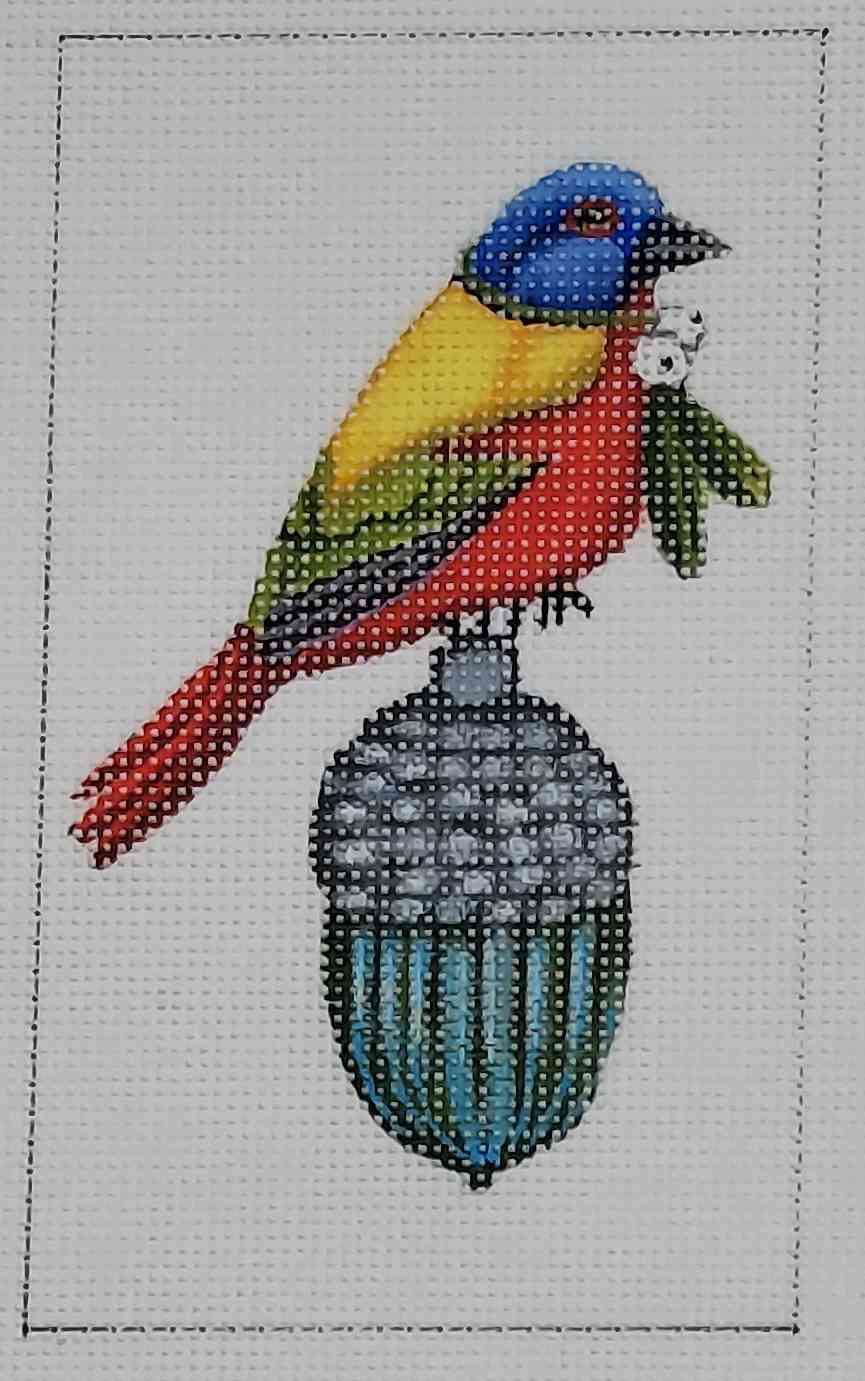 Necktie Bird Ornament