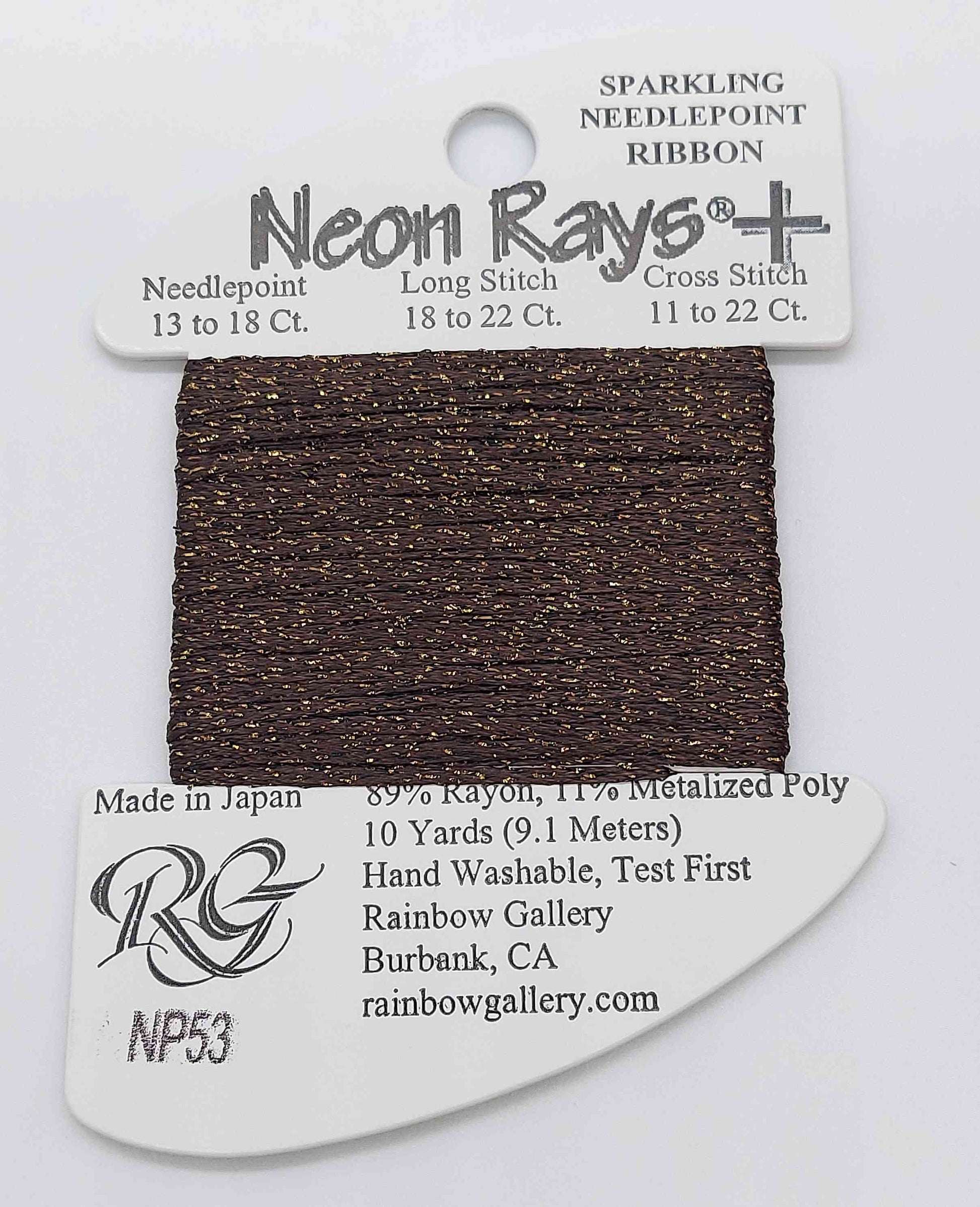 Neon Ray Plus -  Assorted Colors - NP53-DARK BROWN