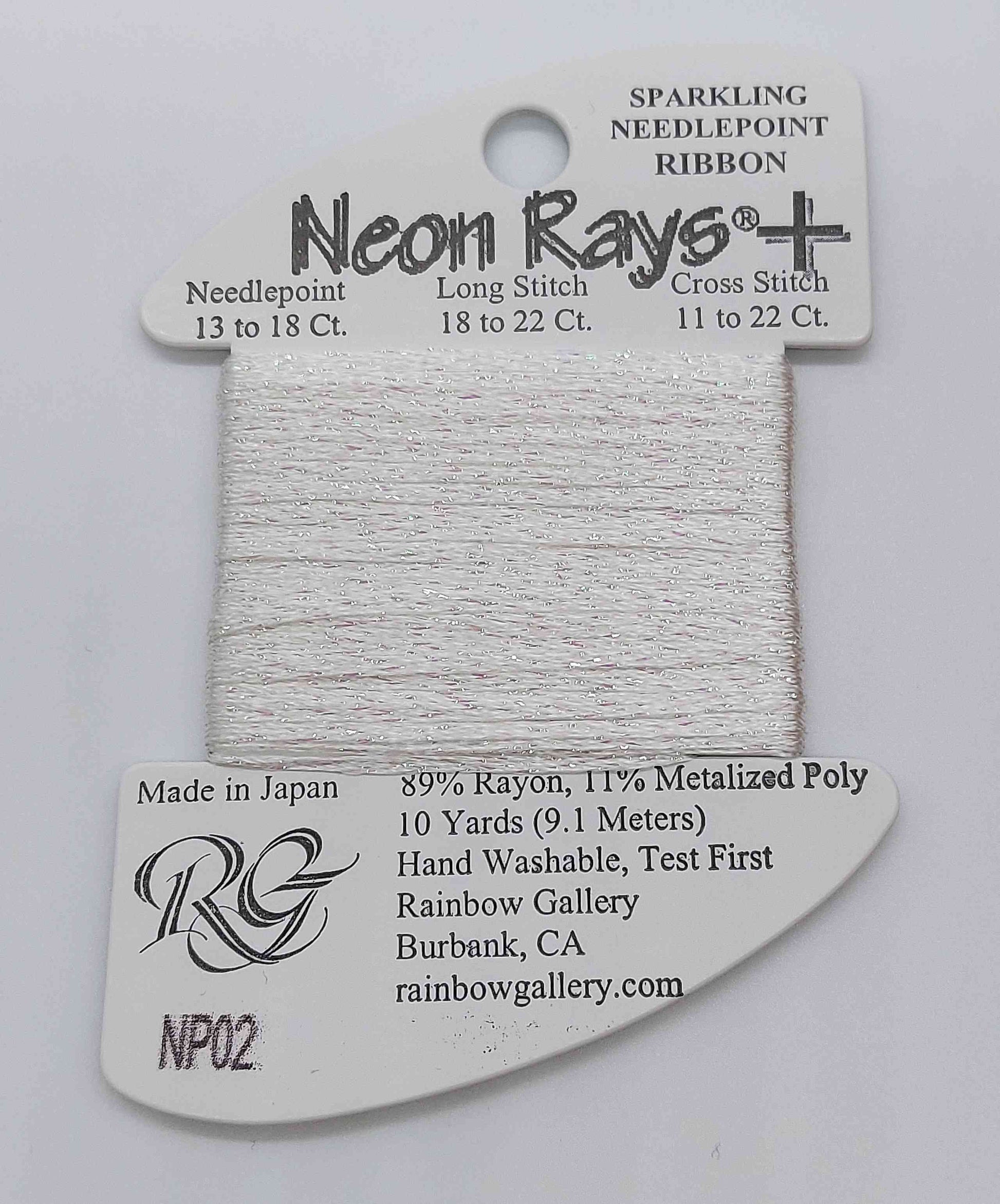 Neon Ray Plus -  Assorted Colors - NP02-WHITE