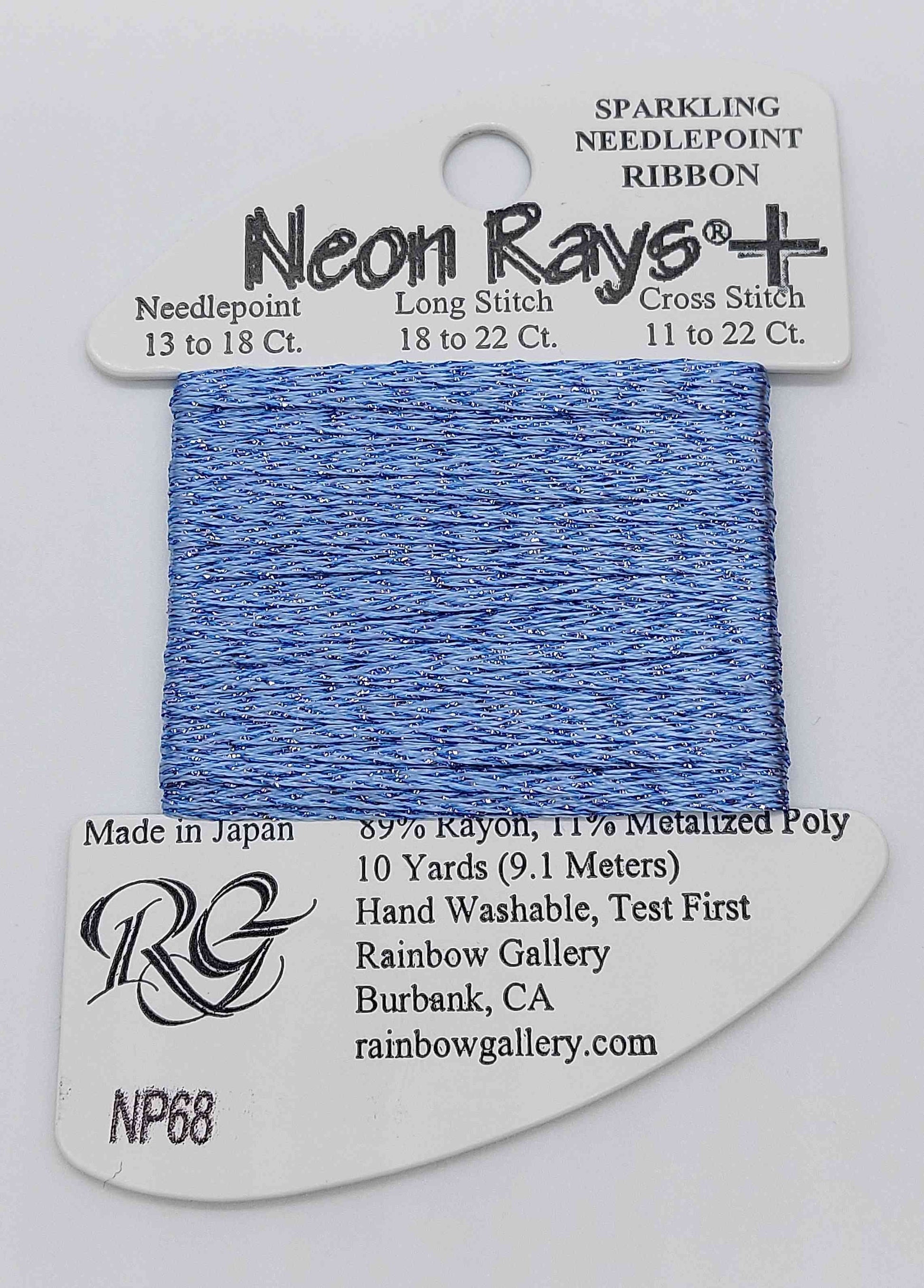 Neon Ray Plus -  Assorted Colors - NP68-PERIWINKLE