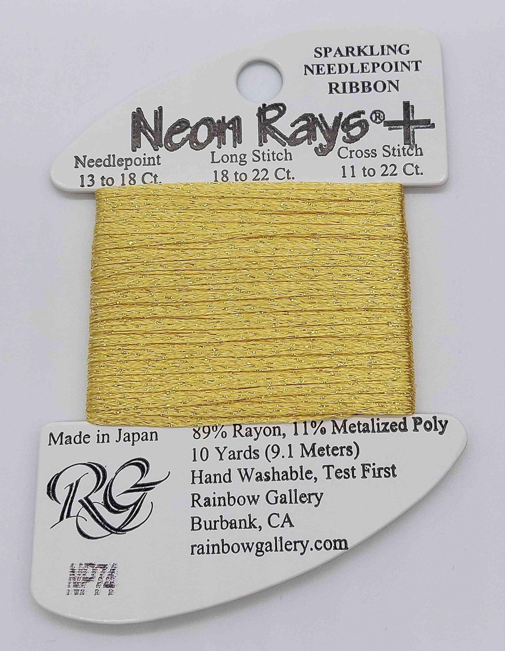 Neon Ray Plus -  Assorted Colors - NP74-GOLDEN YELLOW