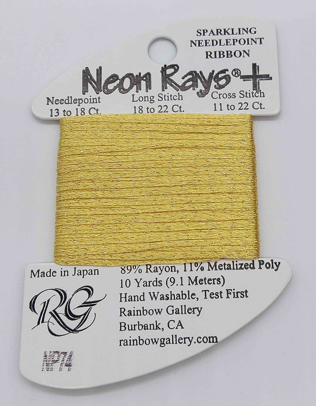 Neon Ray Plus -  Assorted Colors - NP74-GOLDEN YELLOW
