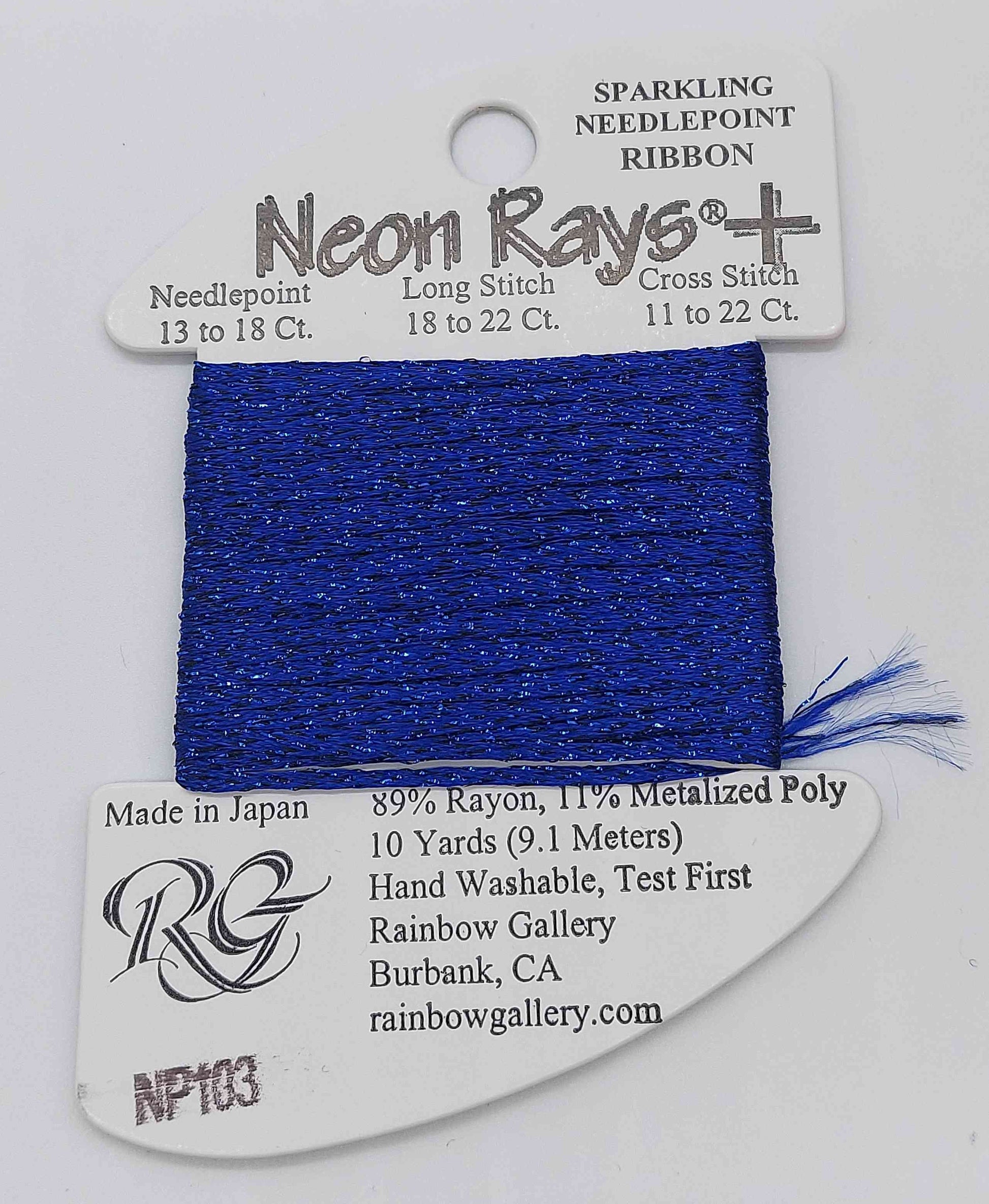 Neon Ray Plus -  Assorted Colors - NP103-INDIGO BLUE