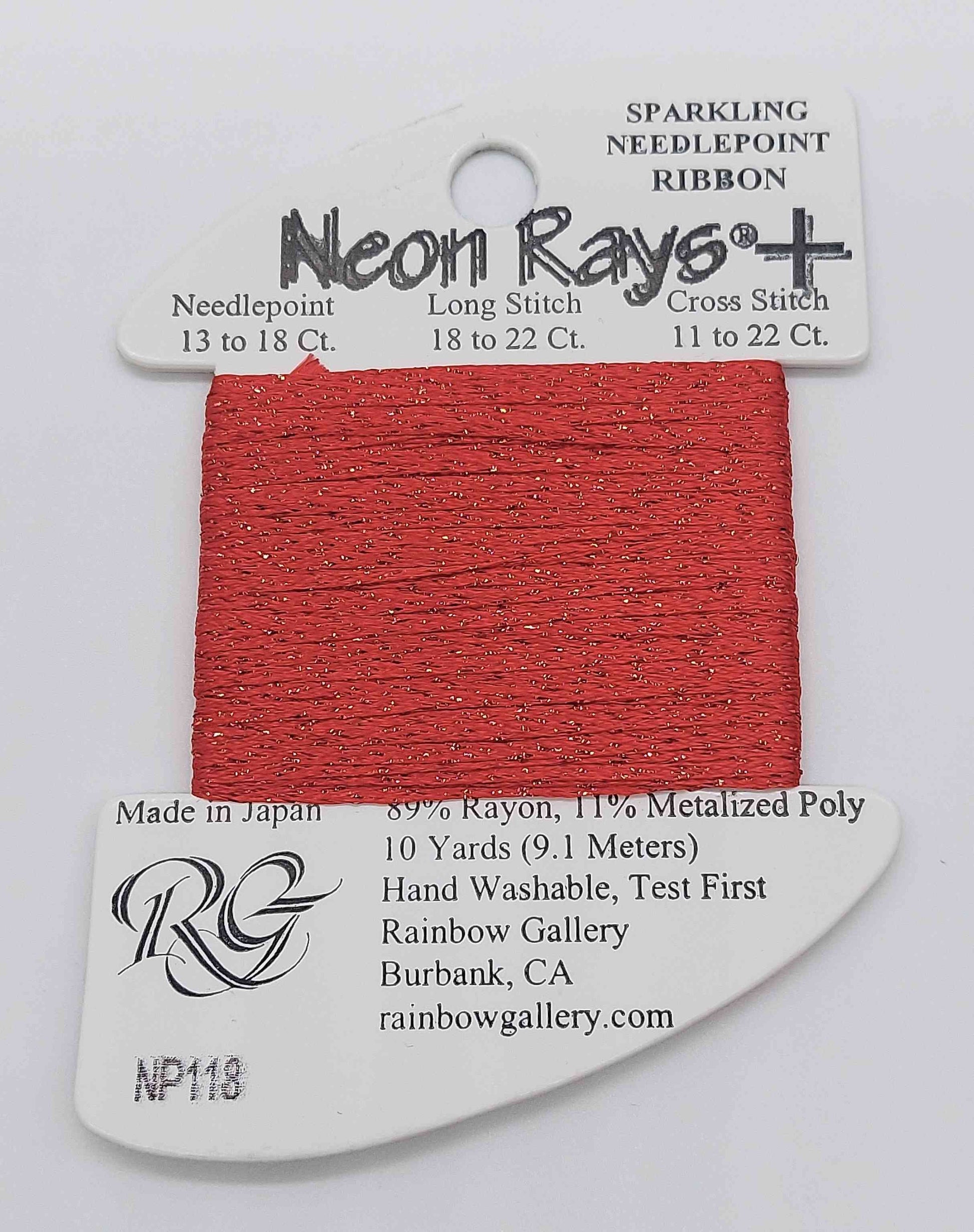 Neon Ray Plus -  Assorted Colors - NP118-CHRISTMAS RED