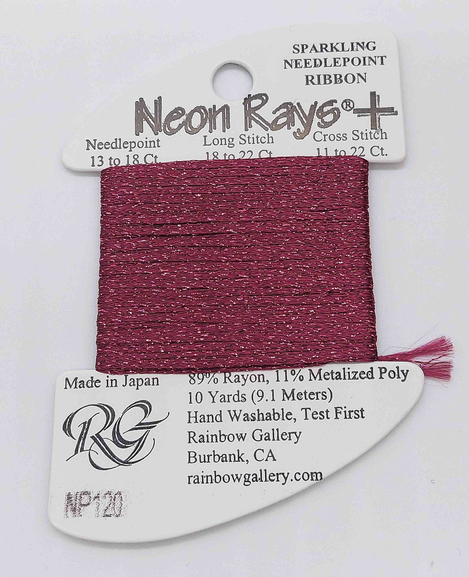 Neon Ray Plus -  Assorted Colors - NP120-MERLOT