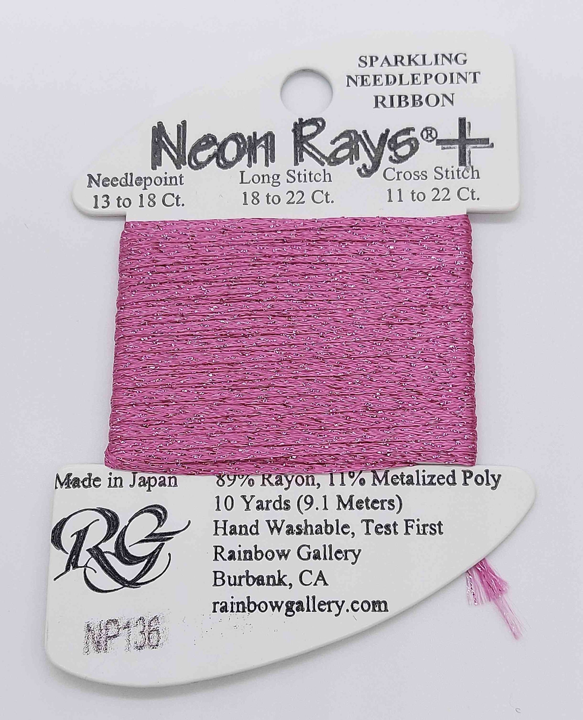Neon Ray Plus -  Assorted Colors - NP136-DARK ROSE PINK