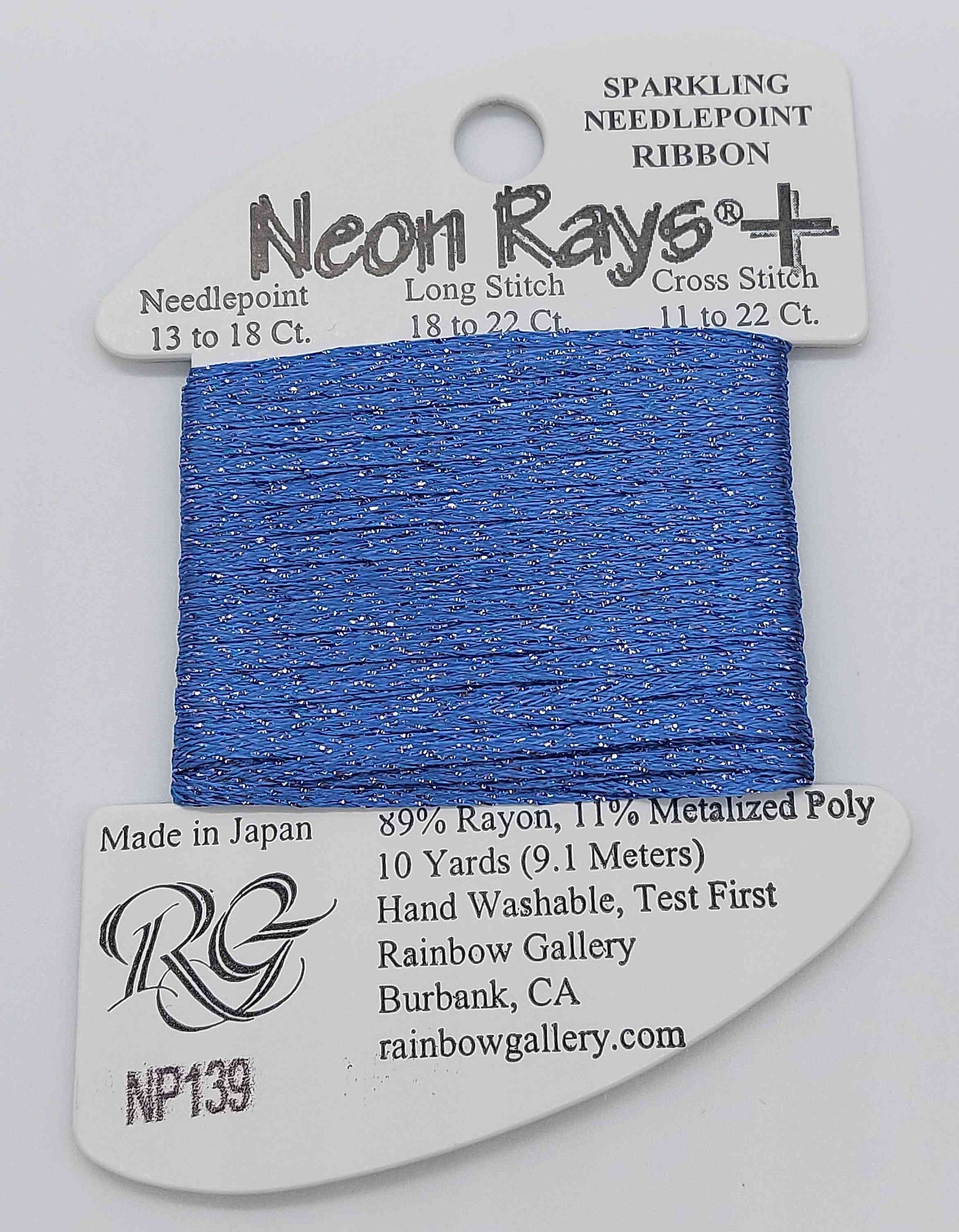 Neon Ray Plus -  Assorted Colors - NP139-CORNFLOWER BLUE