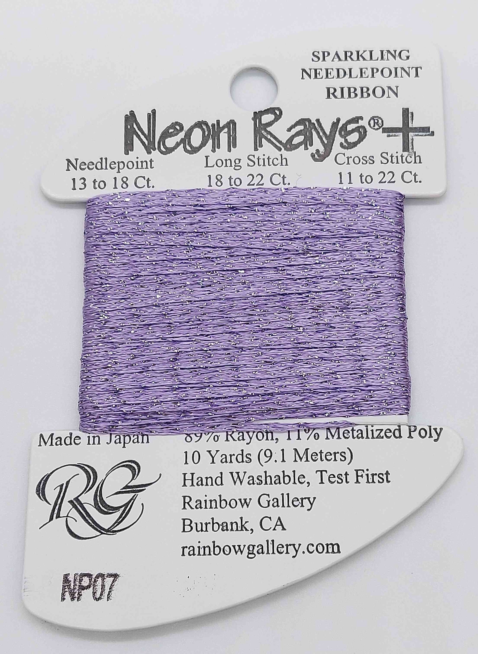 Neon Ray Plus -  Assorted Colors - NP07-LAVENDER