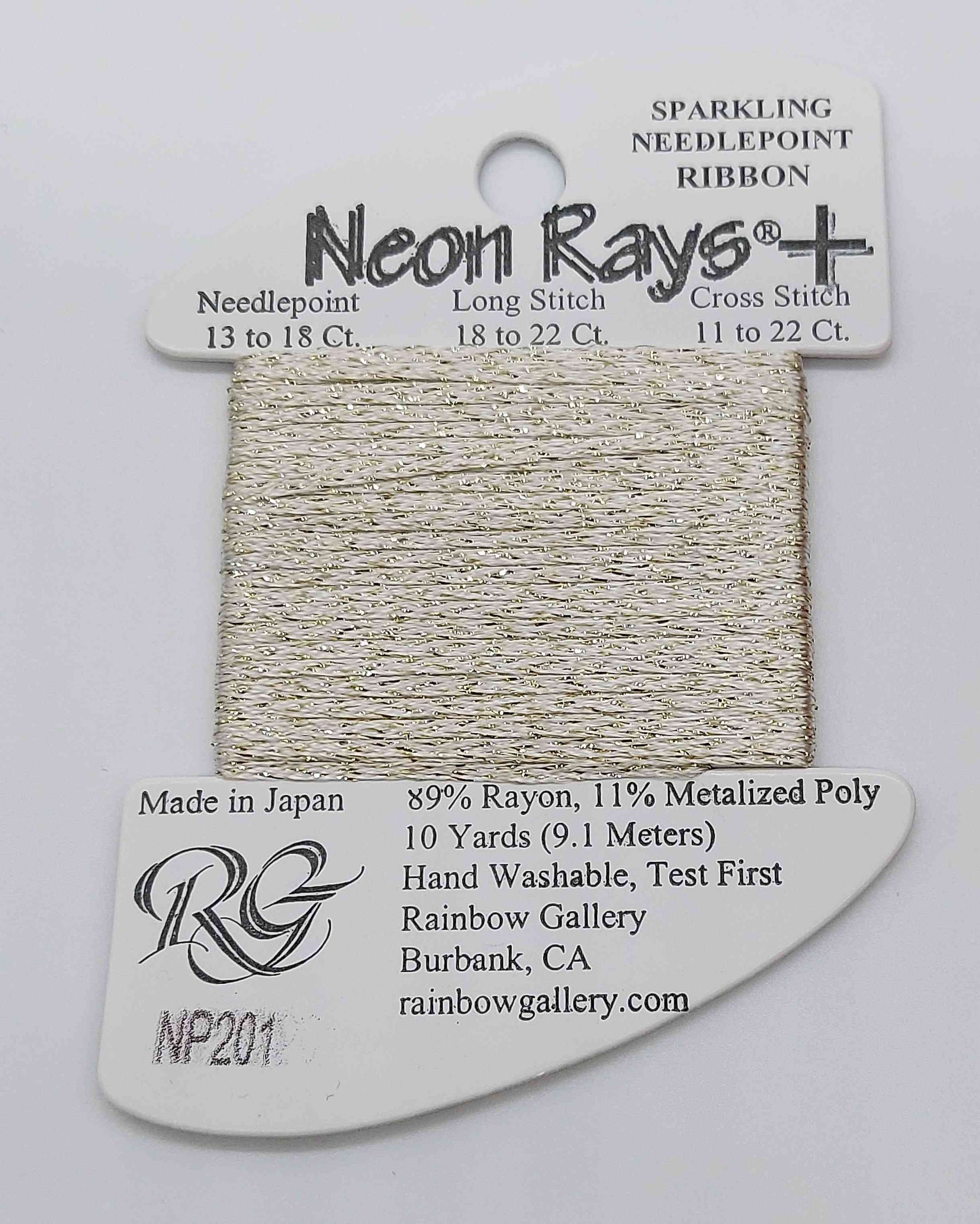 Neon Ray Plus -  Assorted Colors - NP201-GOLD SPARKLE