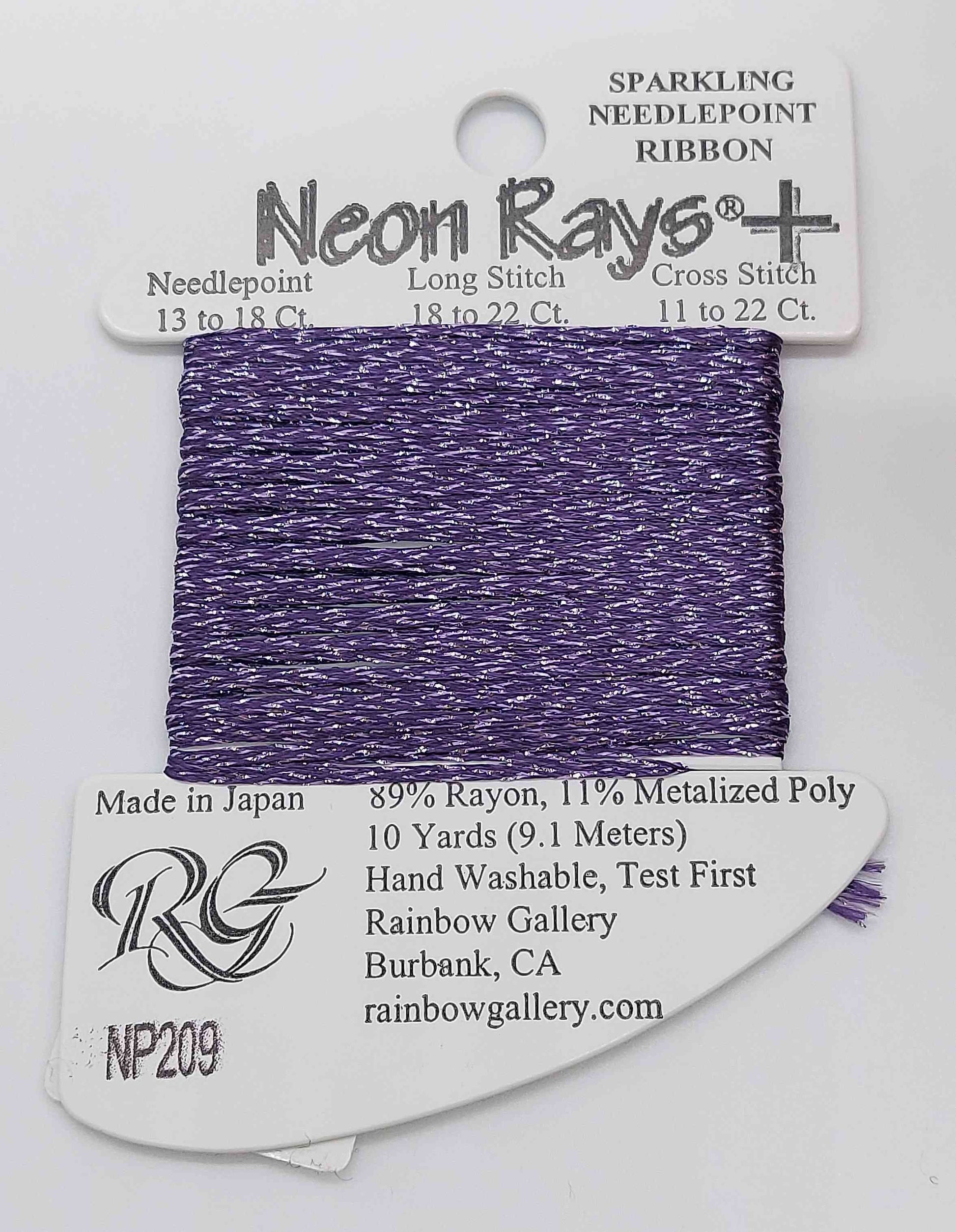 Neon Ray Plus -  Assorted Colors - NP209-Violet
