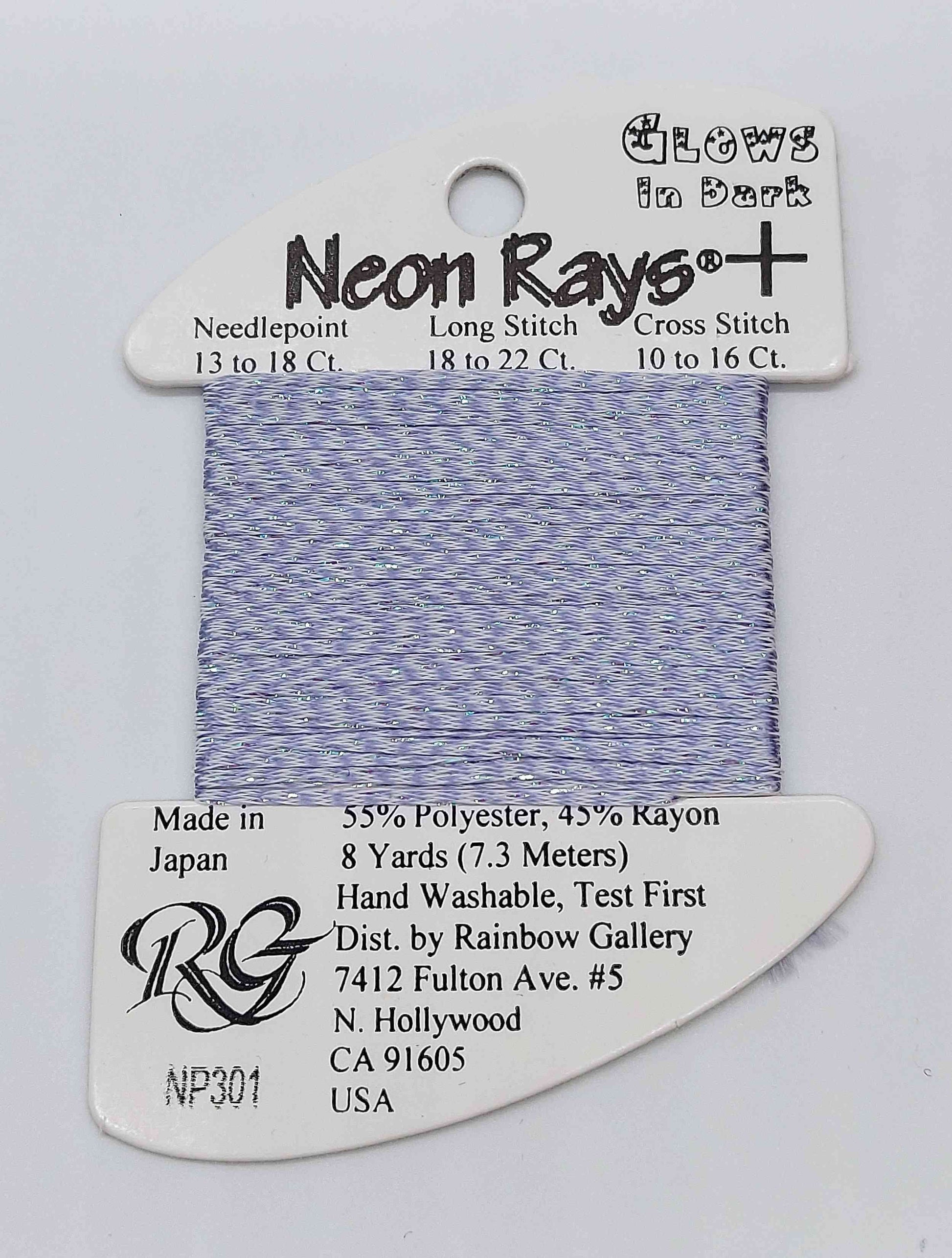 Neon Ray Plus -  Assorted Colors - NP301-VIOLET
