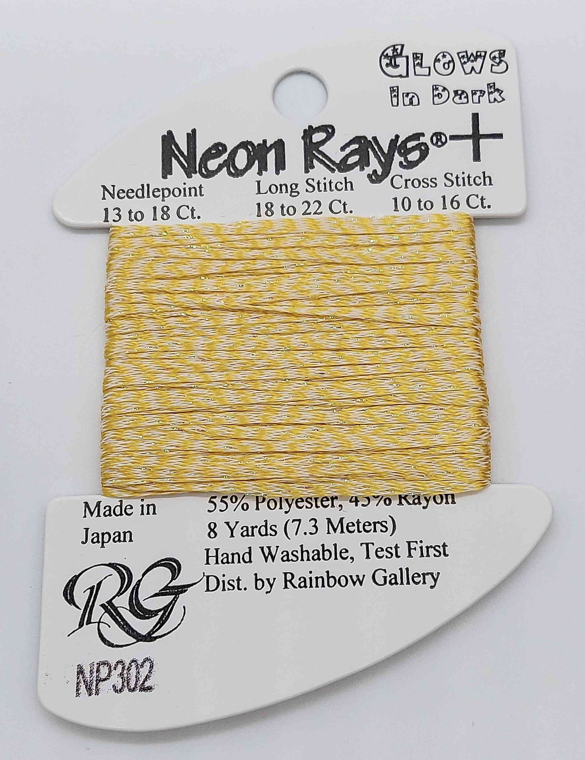 Neon Ray Plus -  Assorted Colors - NP302-YELLOW