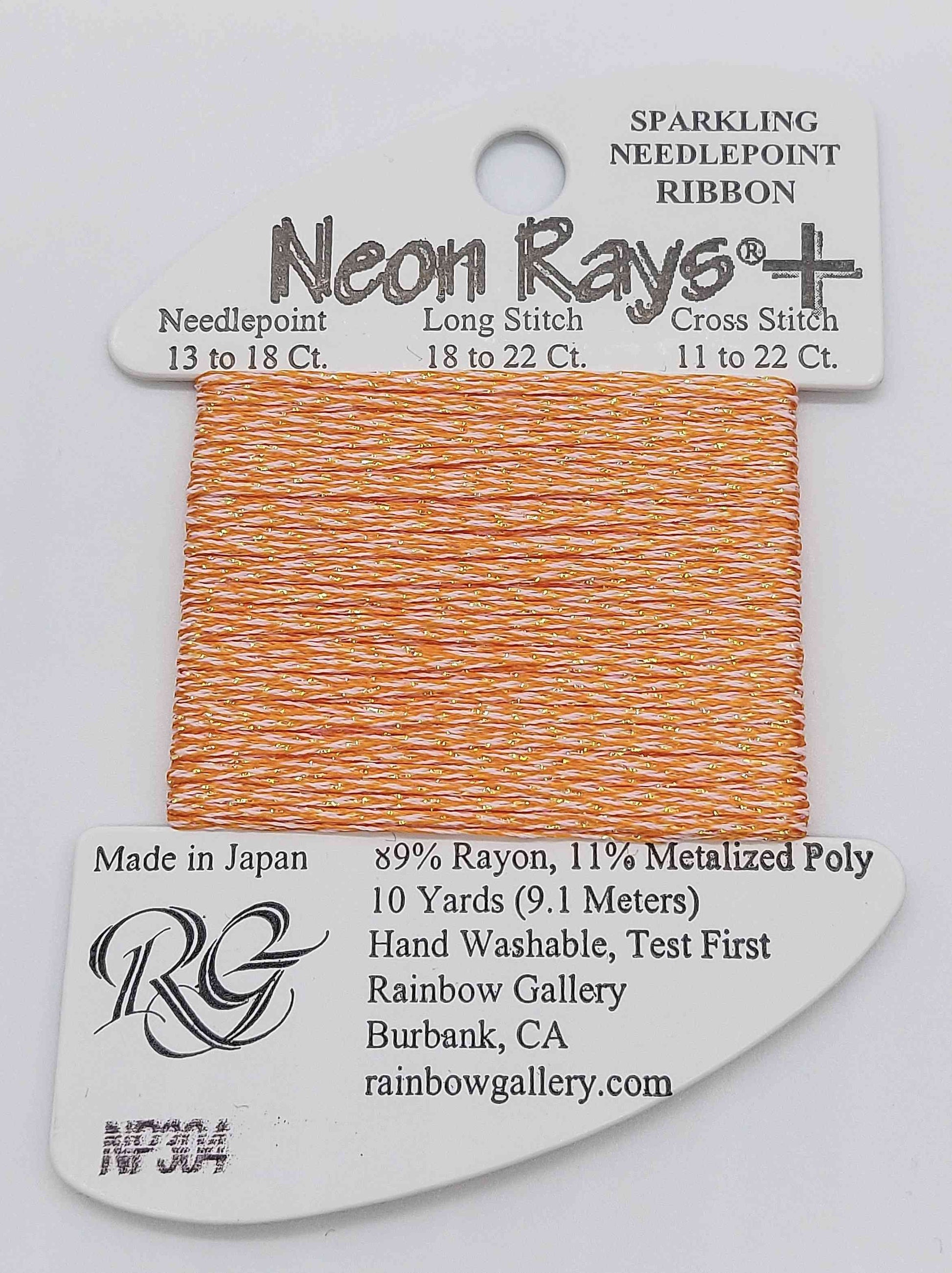 Neon Ray Plus -  Assorted Colors - NP304-ORANGE