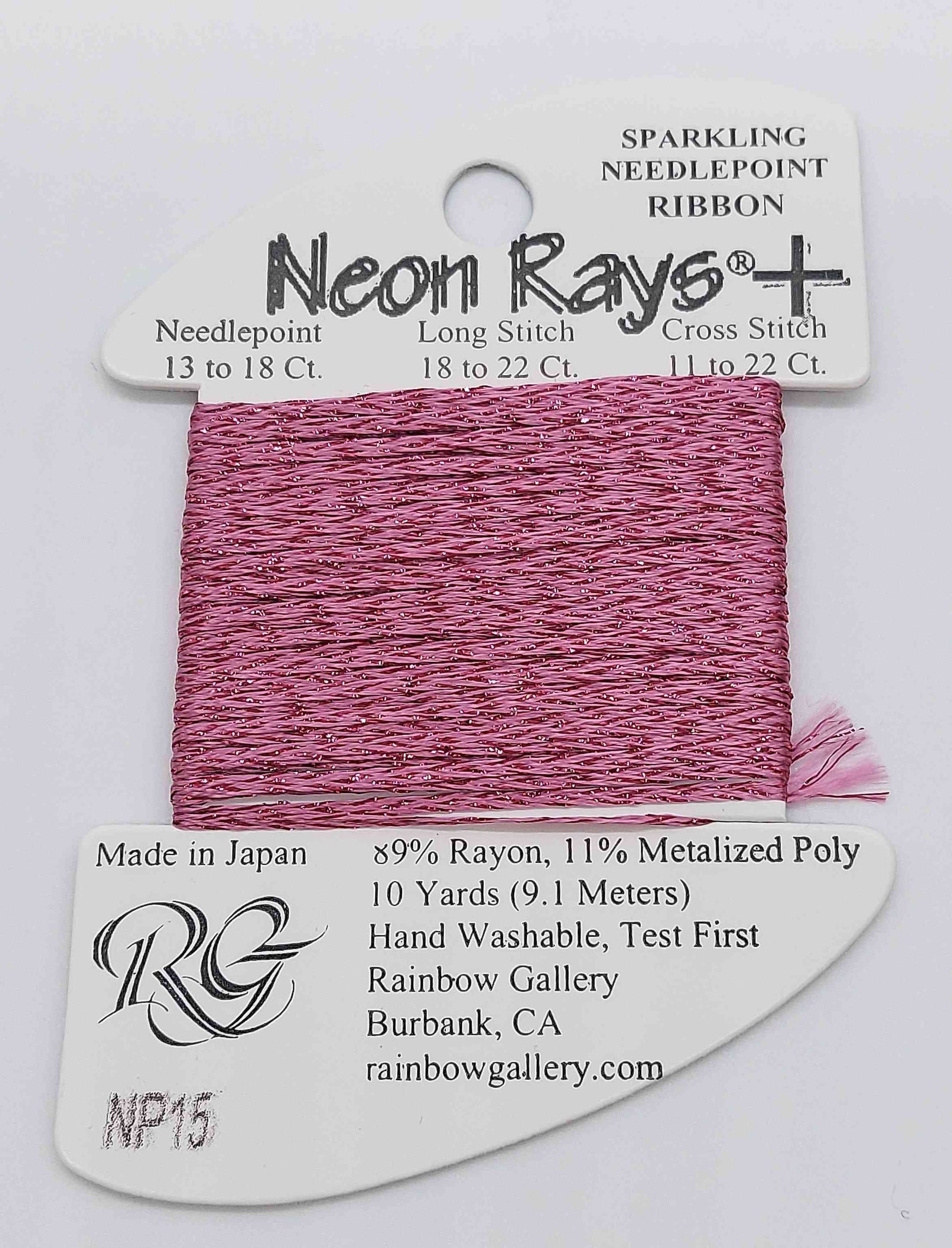 Neon Ray Plus -  Assorted Colors - NP15-ROSE PINK