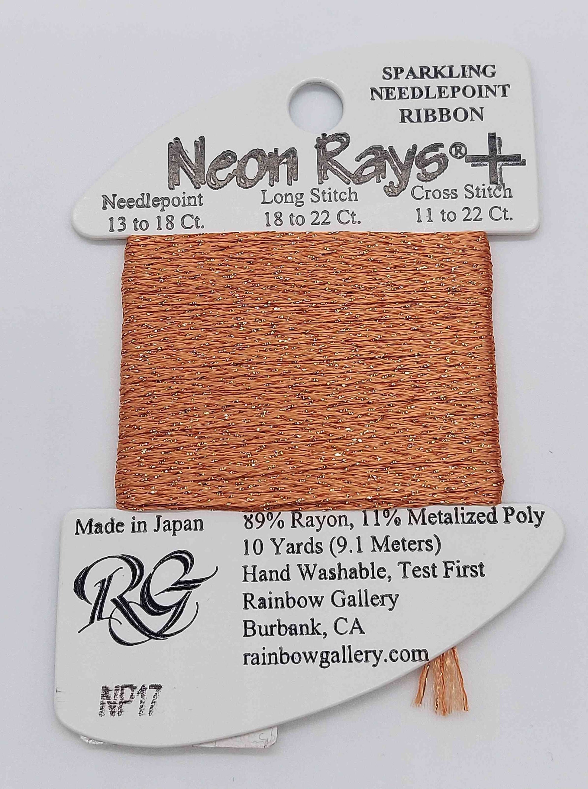 Neon Ray Plus -  Assorted Colors - NP17-PEACH