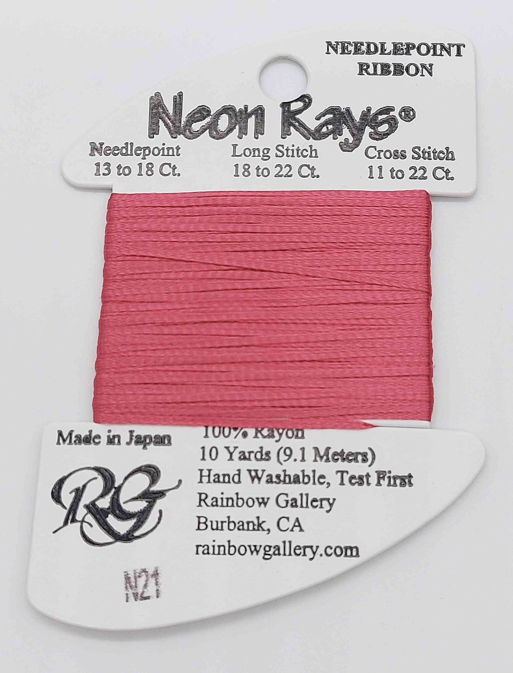 Neon Ray -  Assorted Colors - N21-CHERRY
