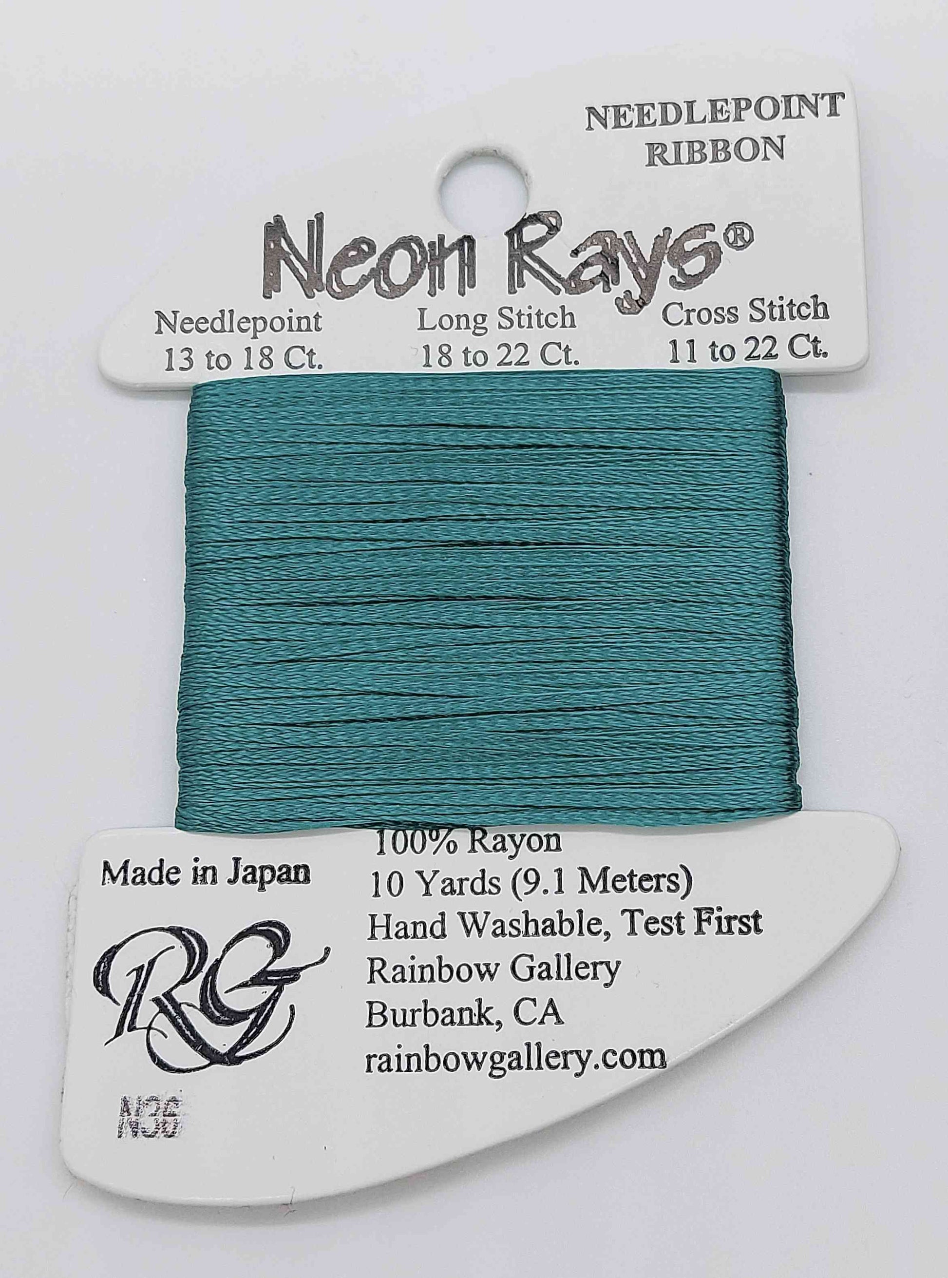 Neon Ray -  Assorted Colors - N36-JADE GREEN