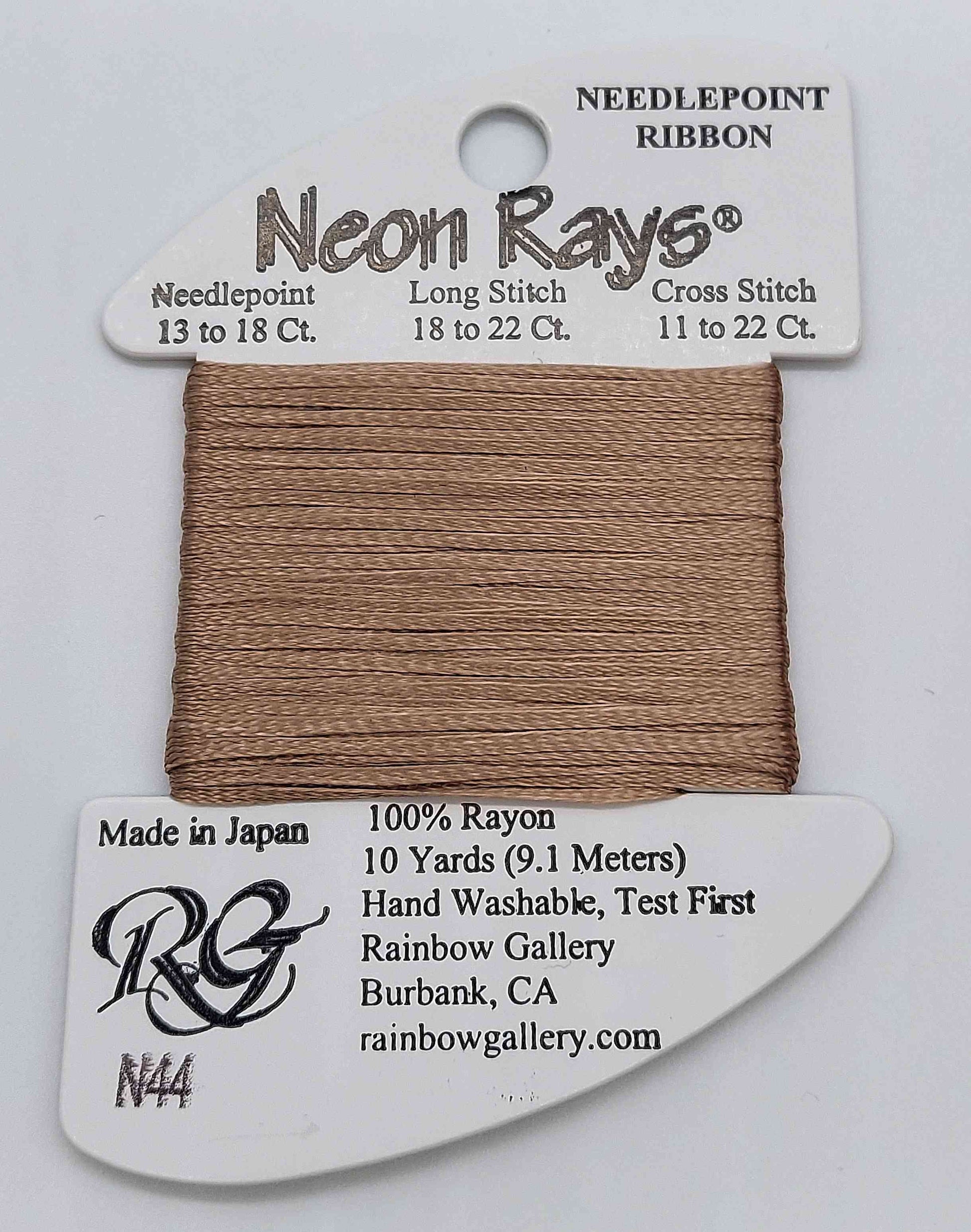 Neon Ray -  Assorted Colors - N44-LITE SMOKE BRWN