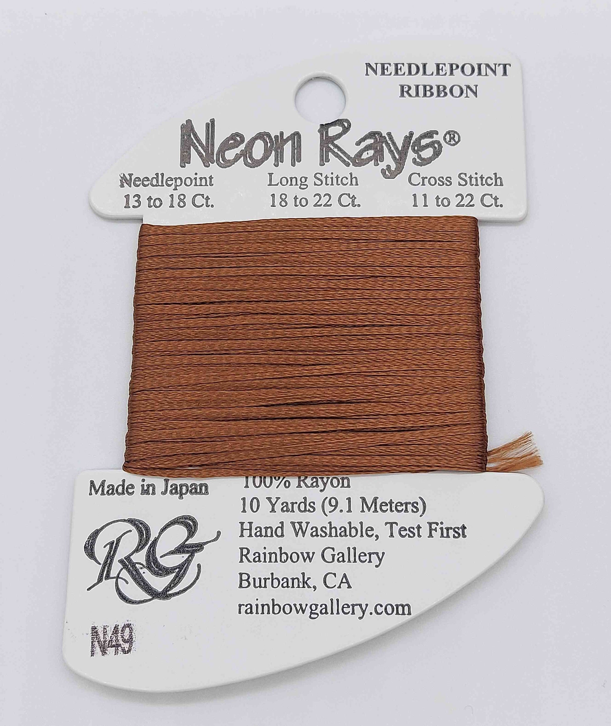 Neon Ray -  Assorted Colors - N49-BUTTERNUT
