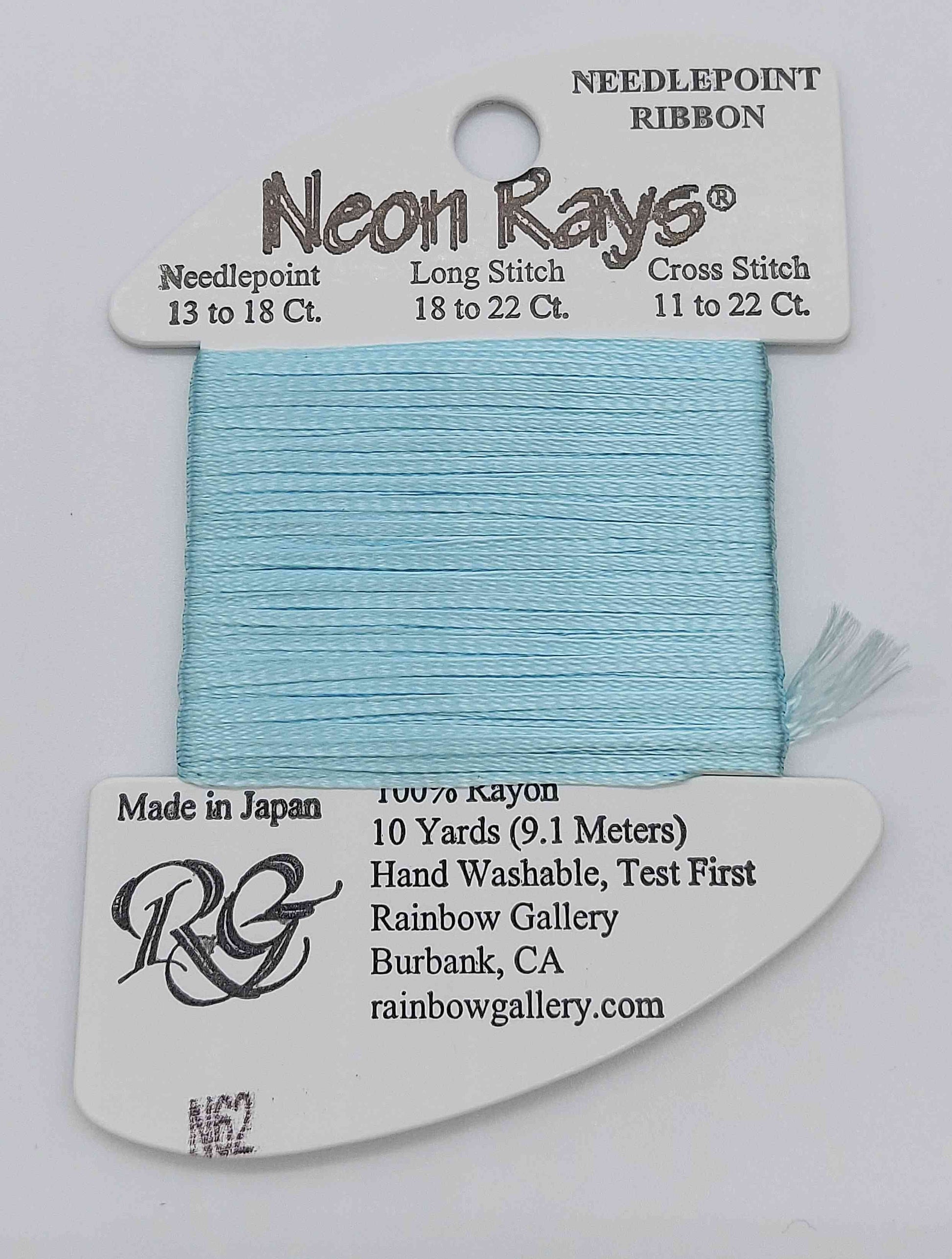 Neon Ray -  Assorted Colors - N62-SKY BLUE