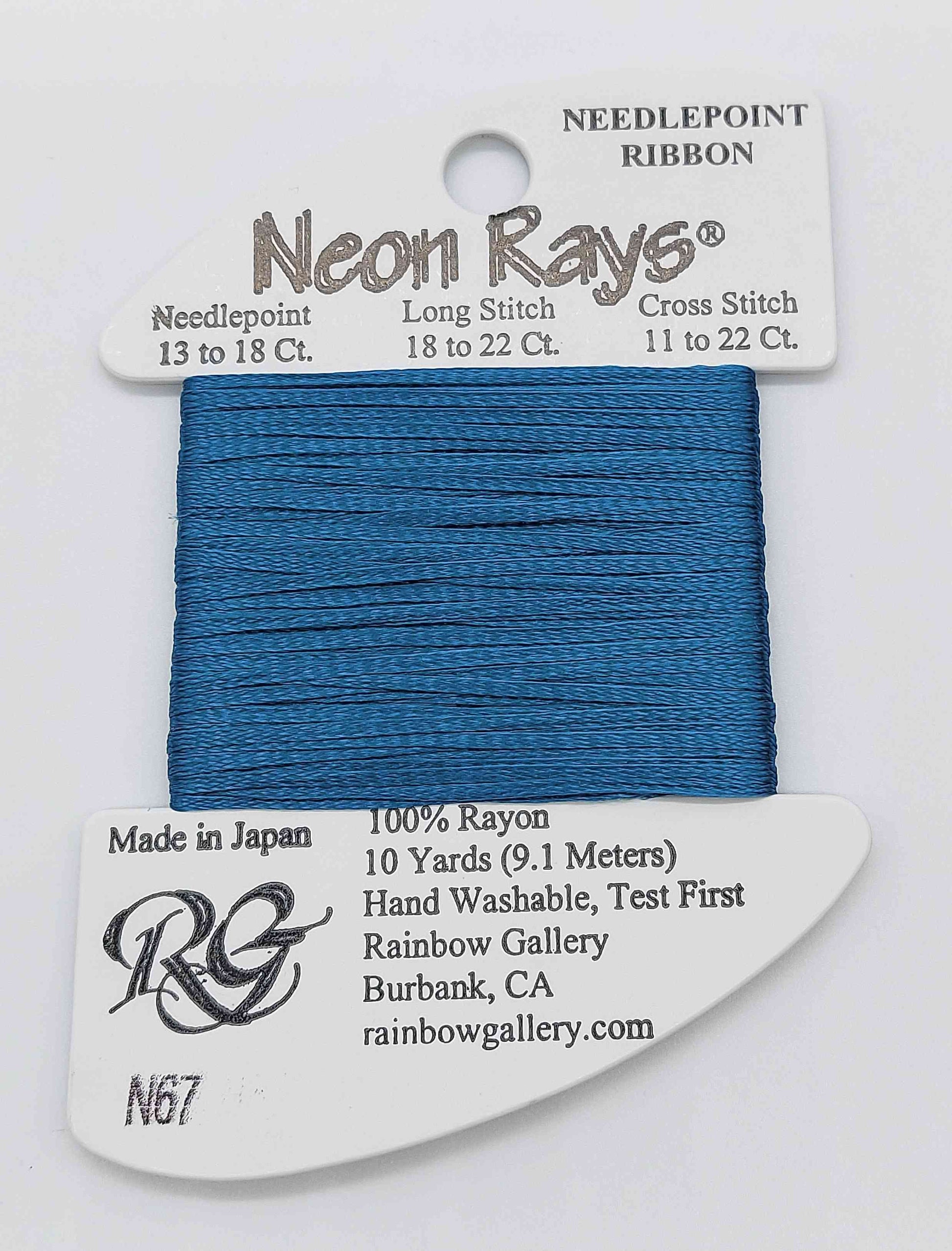 Neon Ray -  Assorted Colors - N67-DARK TEAL