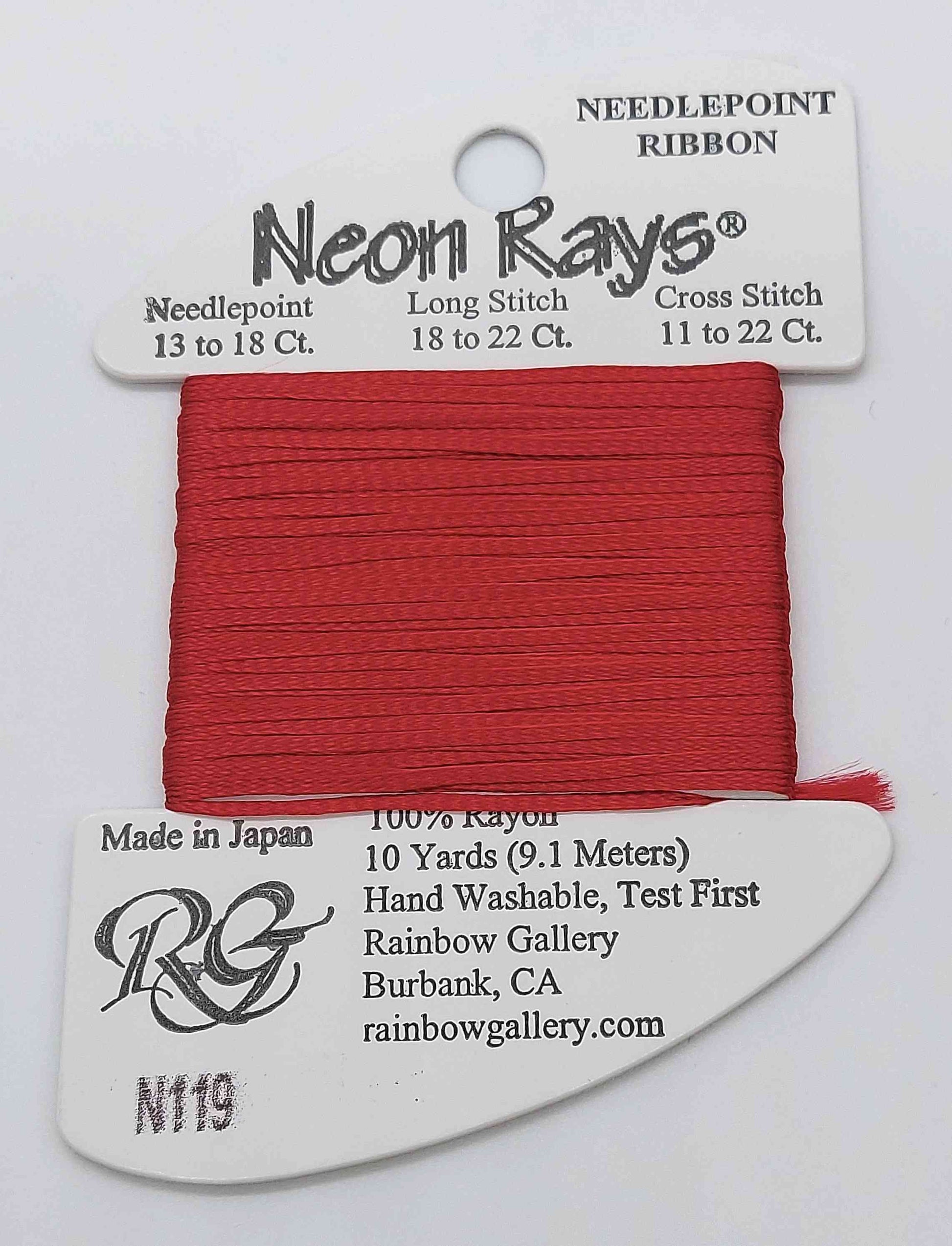 Neon Ray -  Assorted Colors - N119-CANDY APPLE