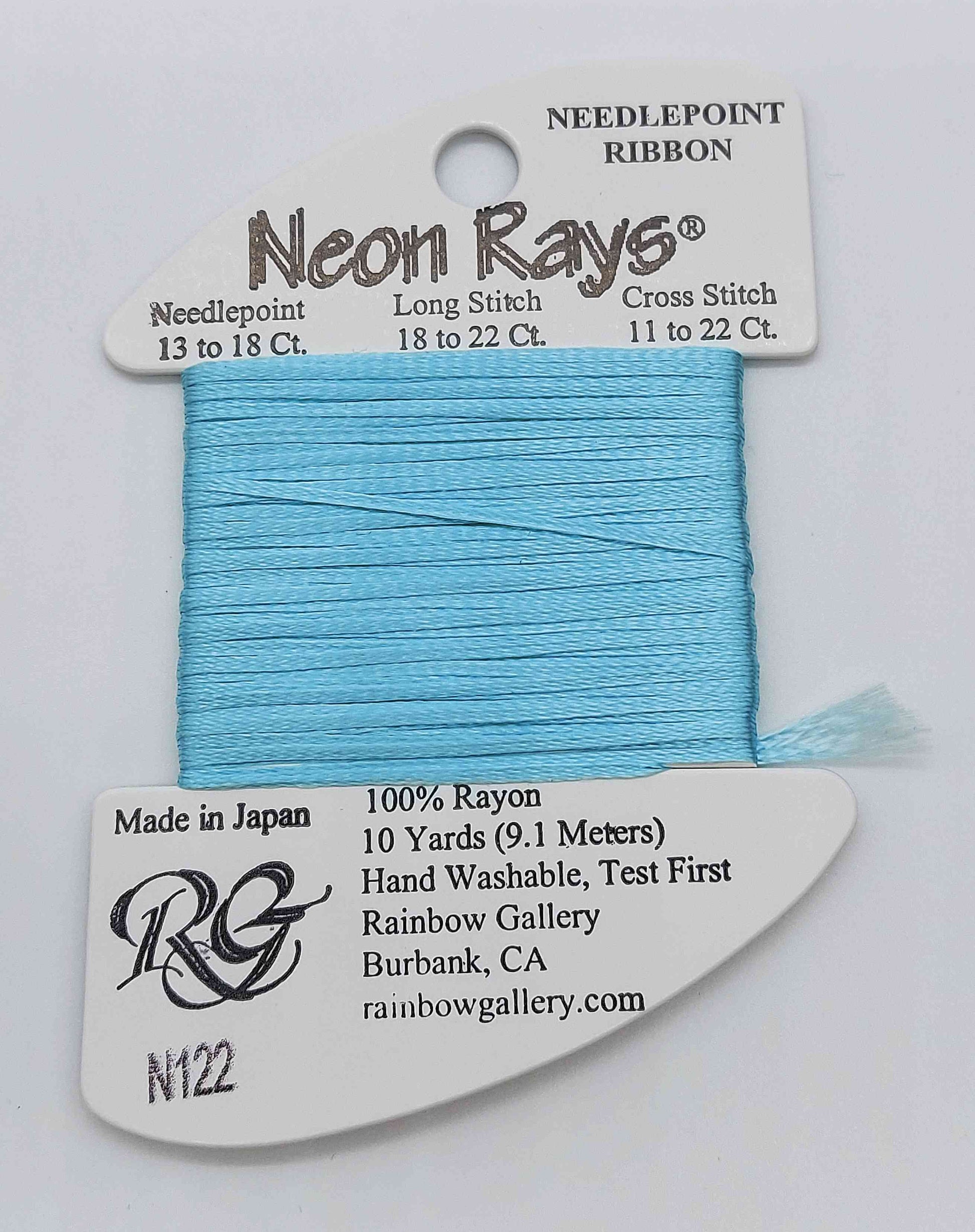 Neon Ray -  Assorted Colors - N122-AQUAMARINE