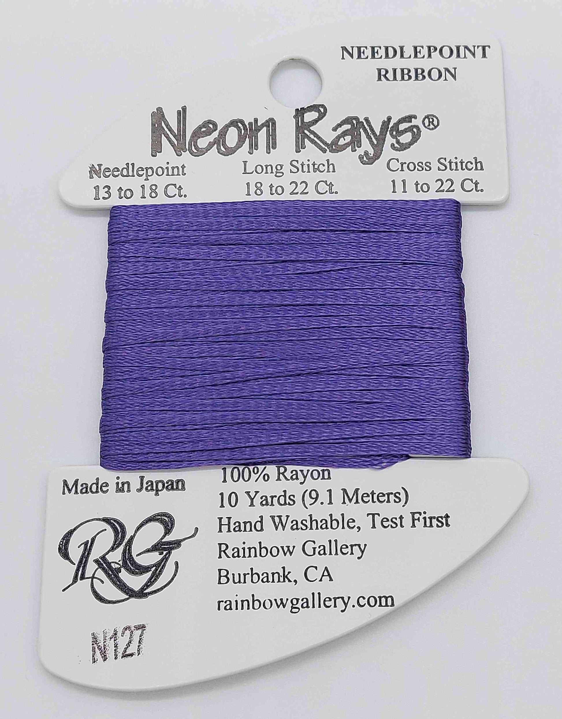 Neon Ray -  Assorted Colors - N127-VIOLET