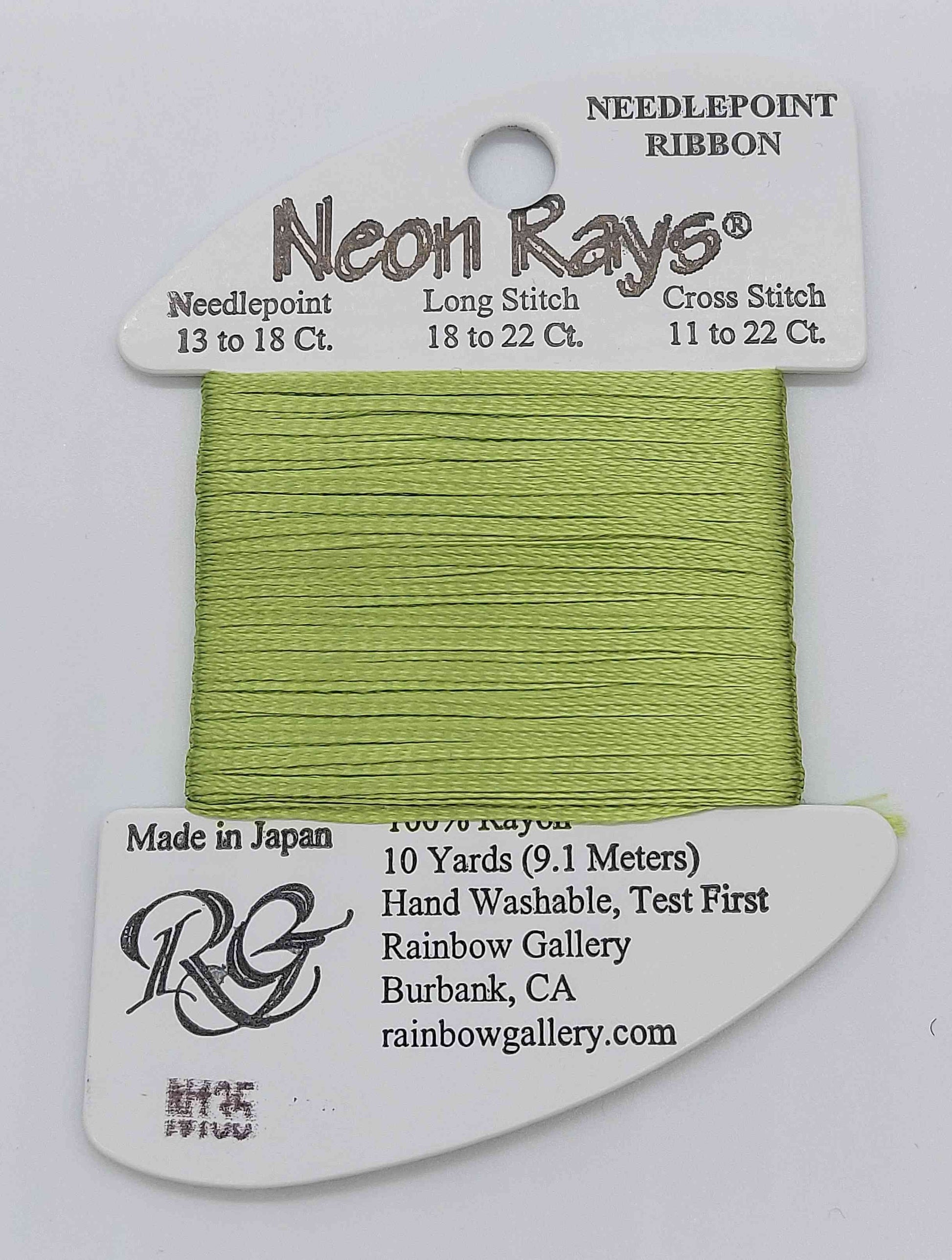 Neon Ray -  Assorted Colors - N135-CHARTREUSE