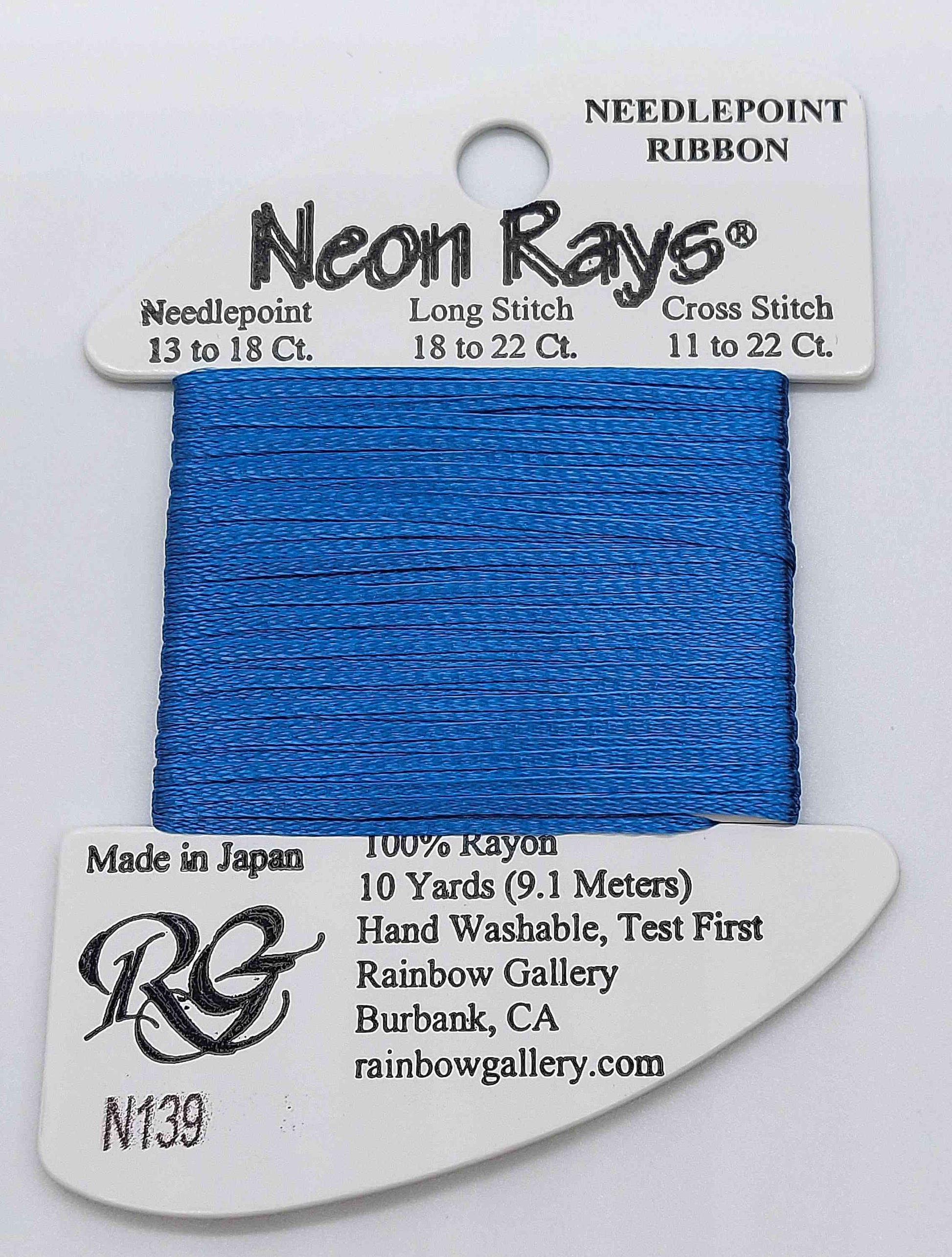 Neon Ray -  Assorted Colors - N139-CORNFLOWER BLUE