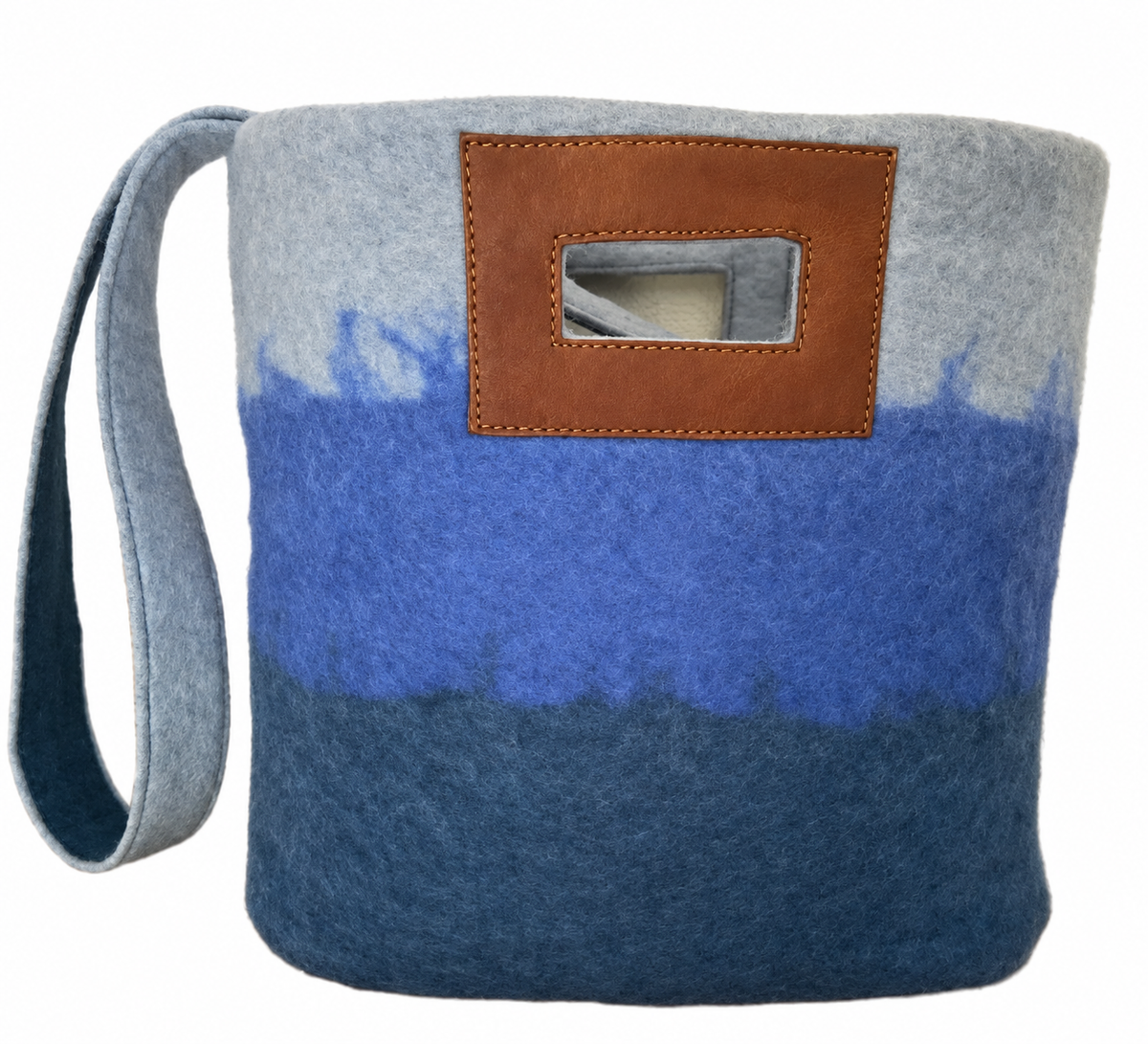 Ombre Needlepoint Project Tote by FIBRES of LIFE